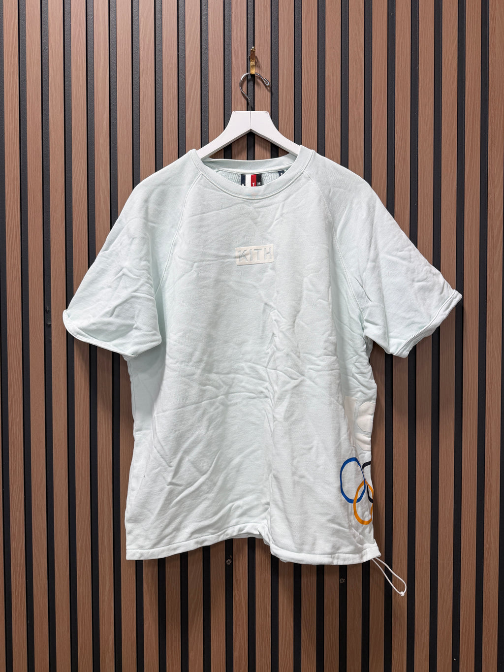 Kith USA Baby Blue Shirt Sz L