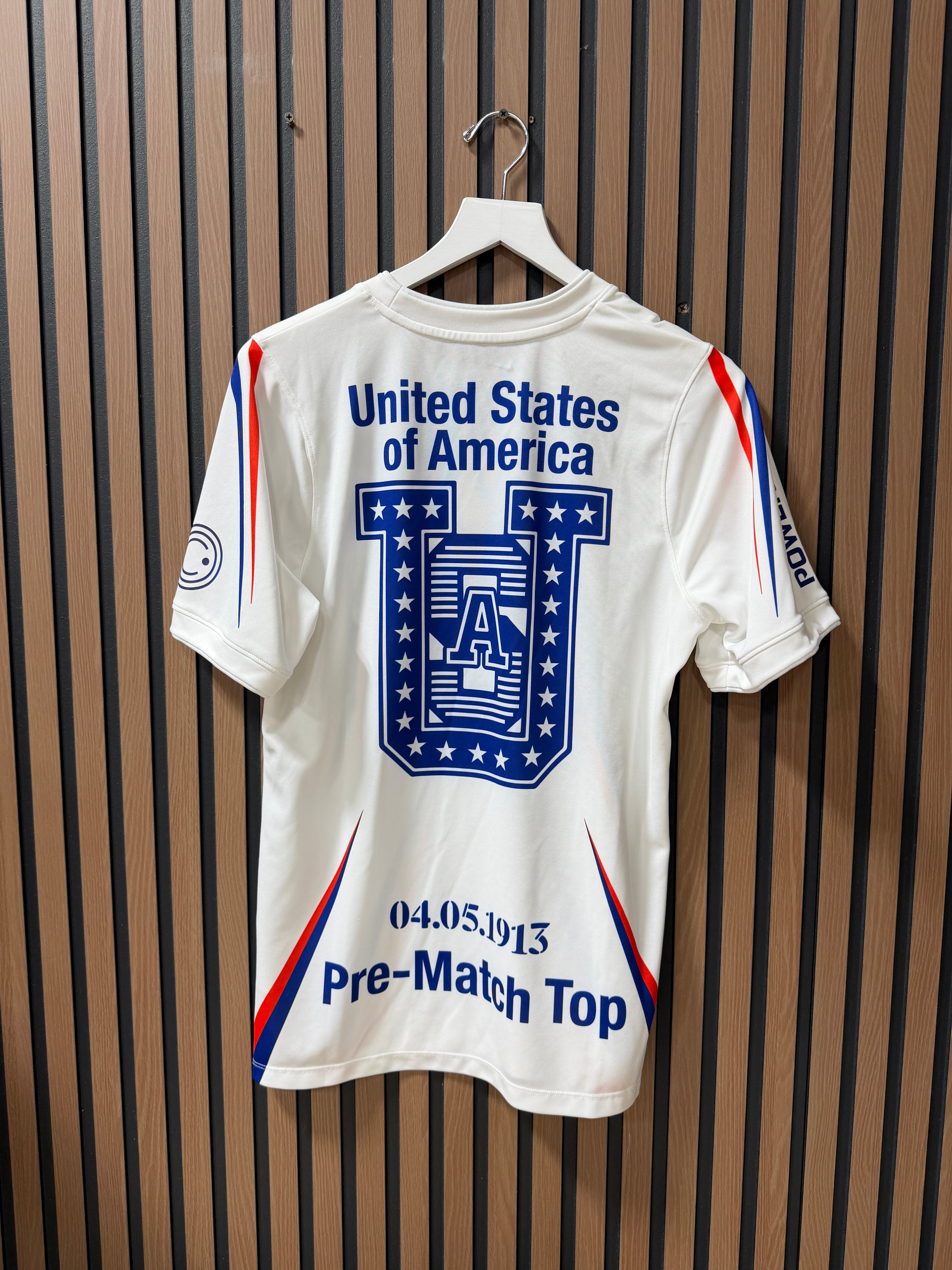 USA x V.A.A. Men's Academy Pro Short-Sleeve Soccer Top Sz Medium