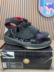 Air Jordan 20 OG Stealth Size 11 Mens 2005 Black Red 310455-001