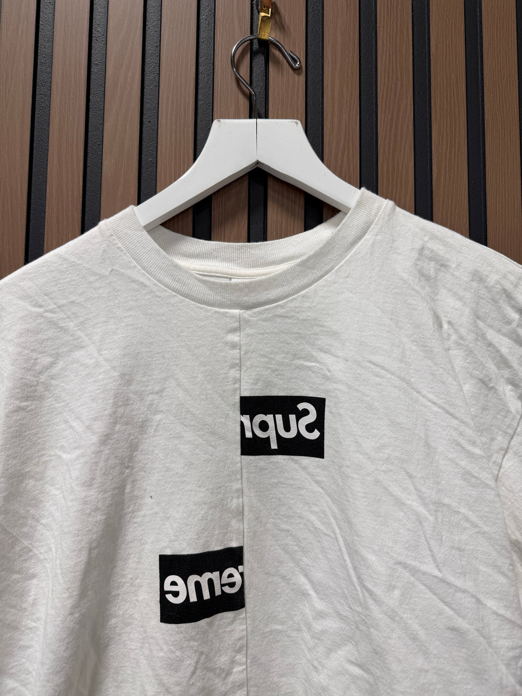 Supreme CDG Split Box Logo Sz L
