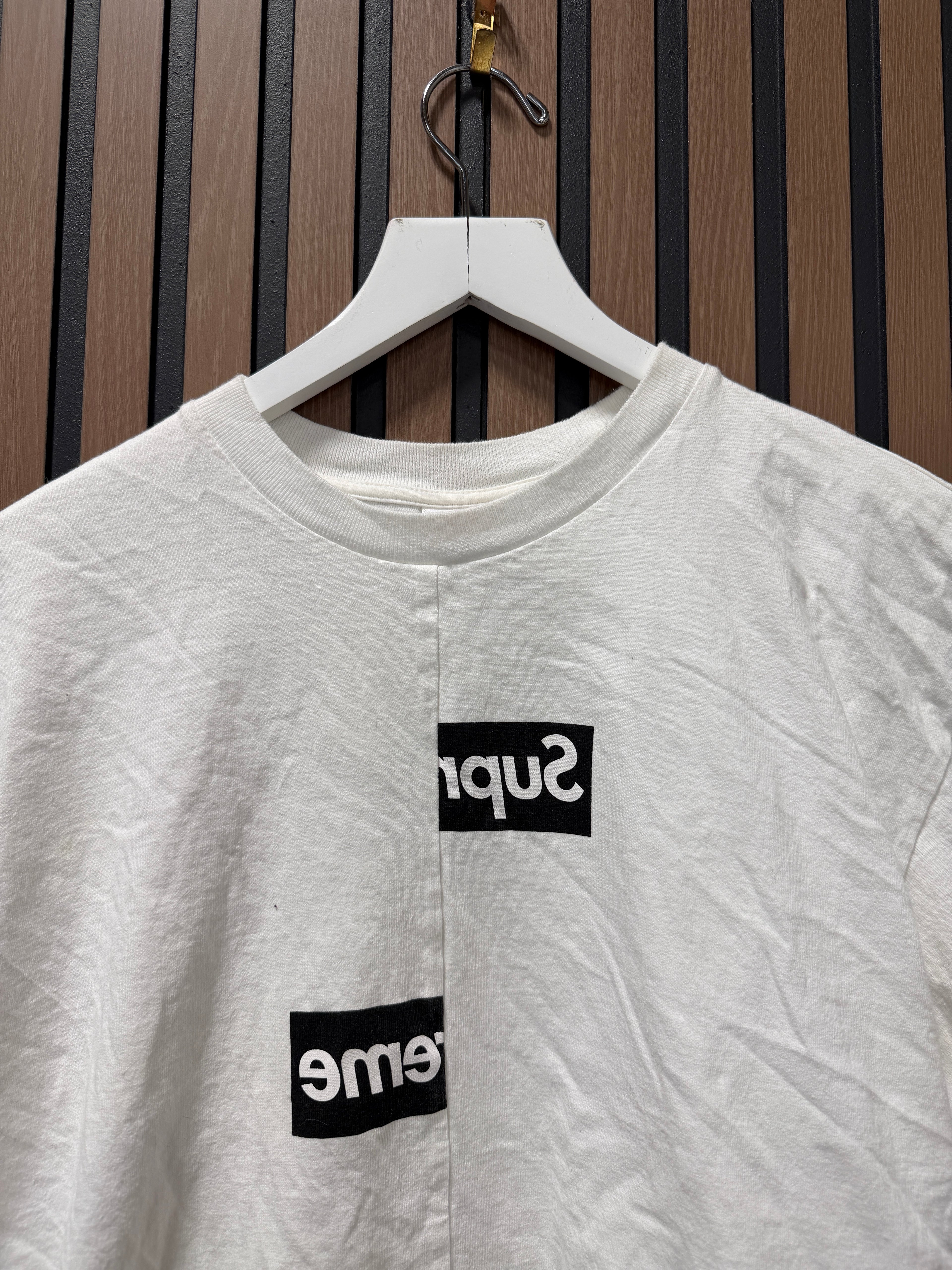 Supreme CDG Split Box Logo Sz L
