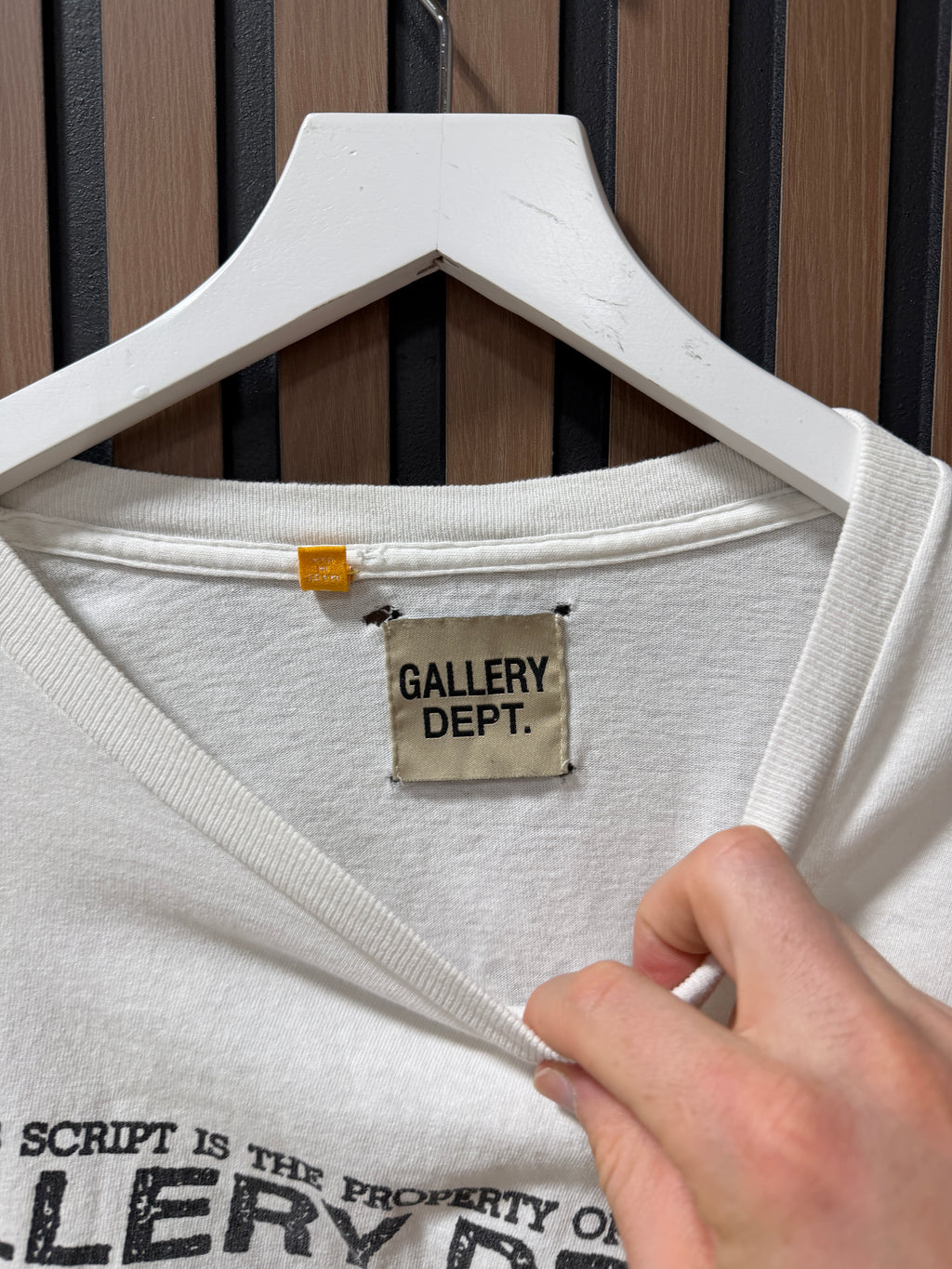 Gallery Dept Society Of The Spectacle T-shirt Sz L