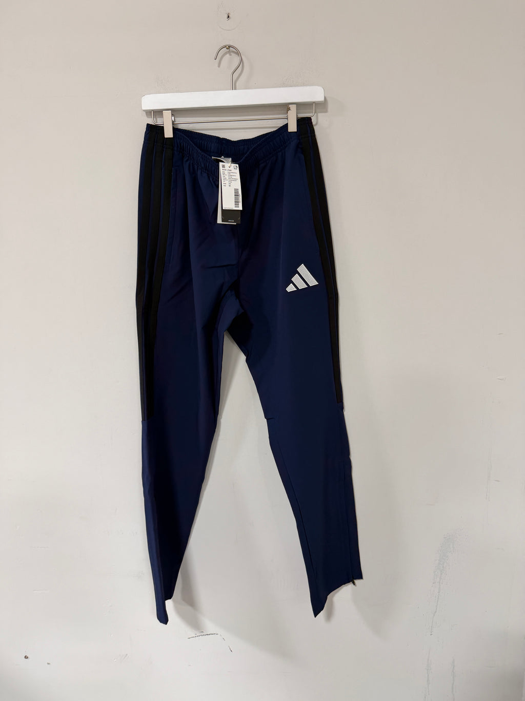 Adidas Contact 26 Mens Blue/Black Track Pants Sz Medium