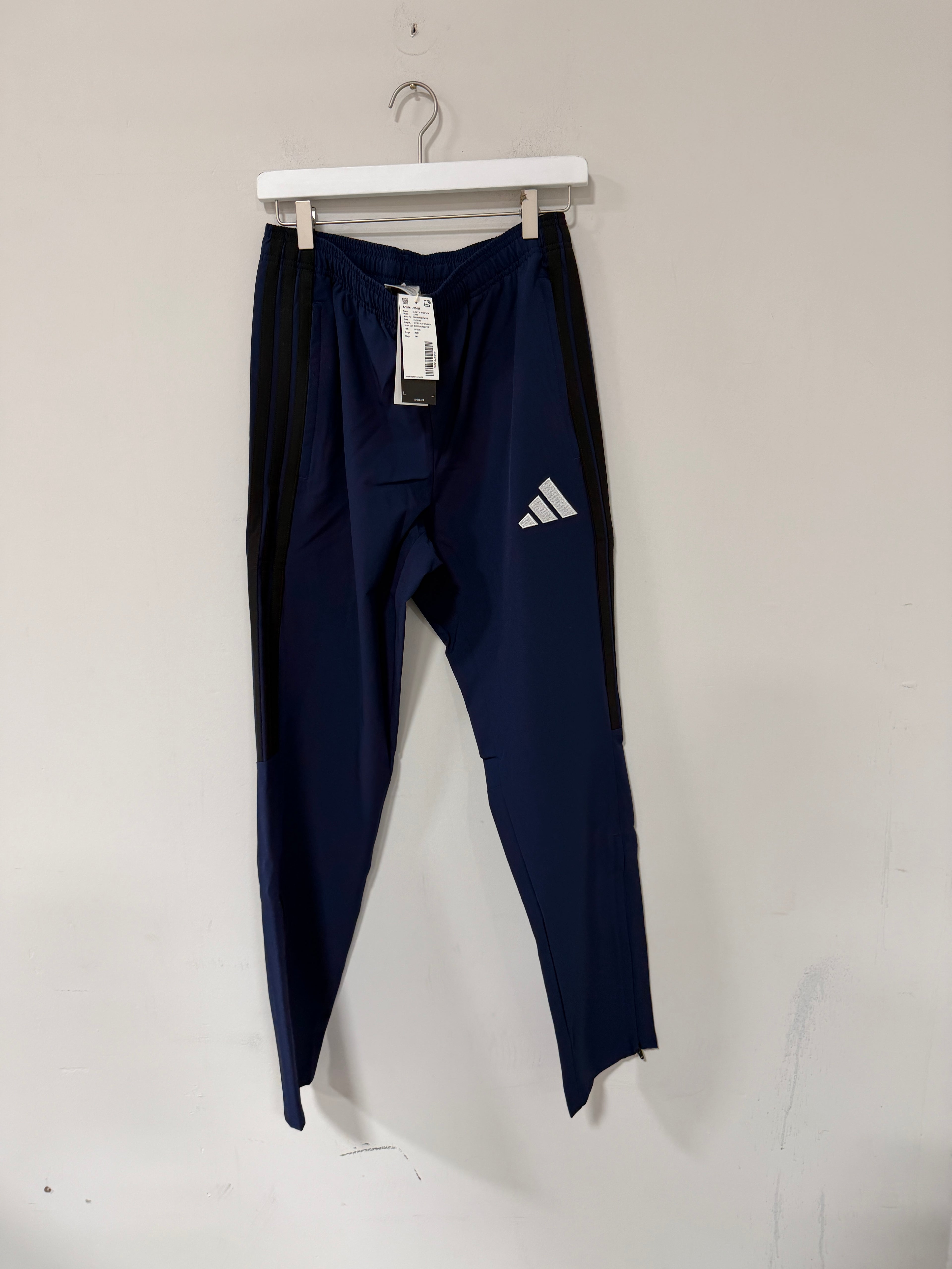 Adidas Contact 26 Mens Blue/Black Track Pants Sz Medium