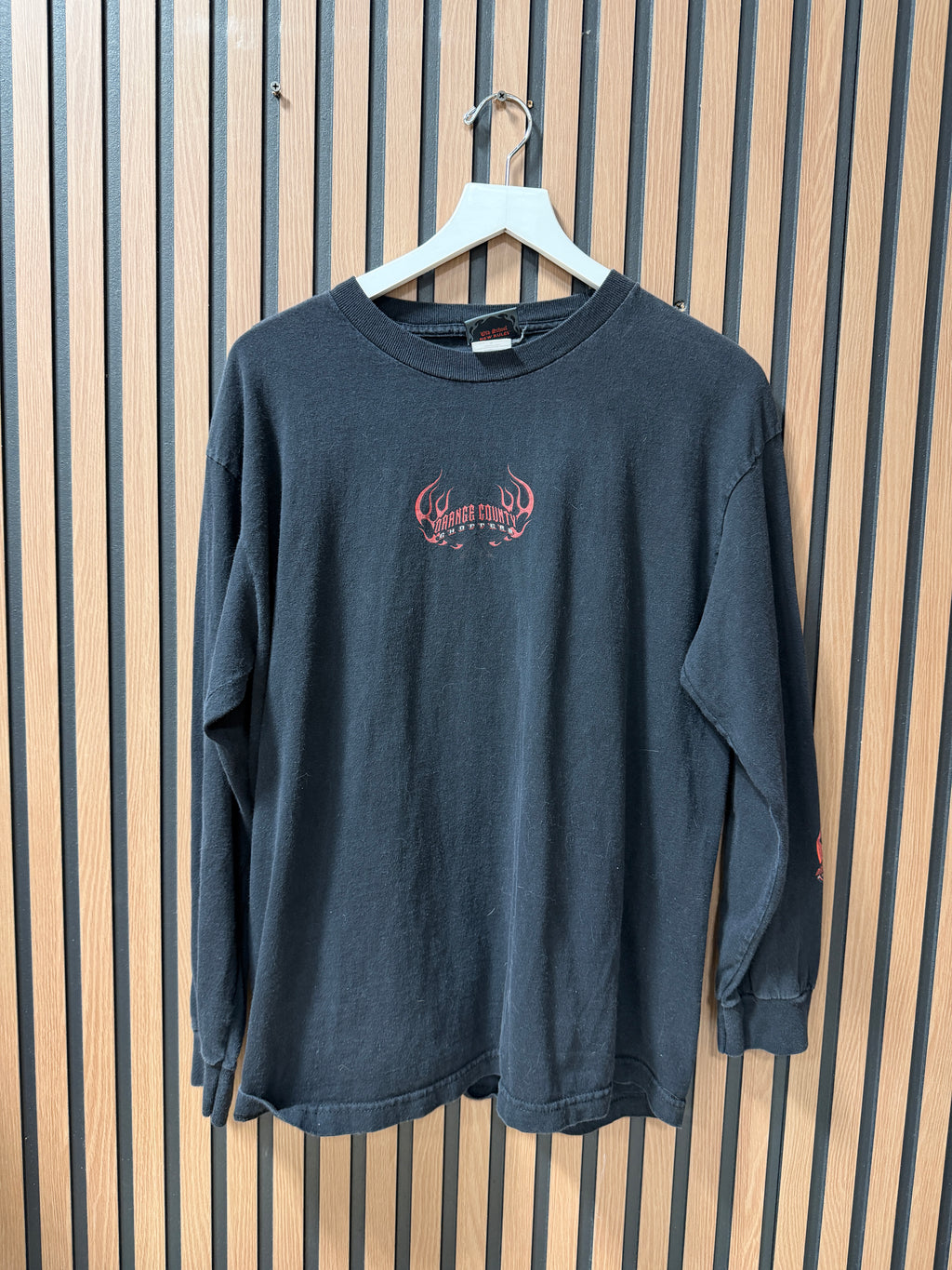 Orange County Choppers Mens Black Longsleeve Shirt Sz L