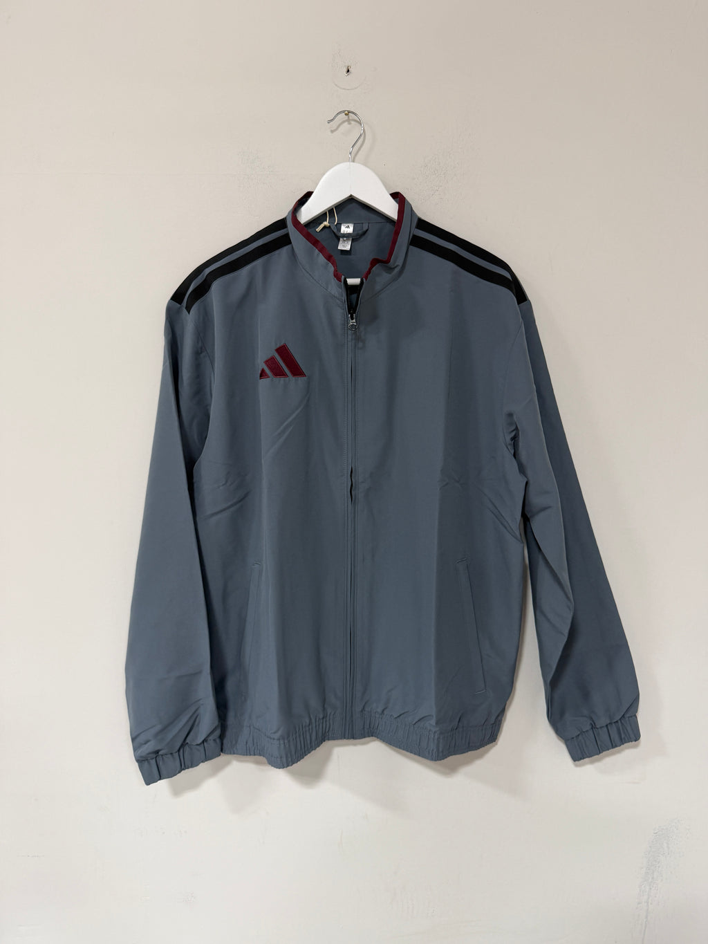Adidas Contact 26 Pregame Jacket Grey/Red