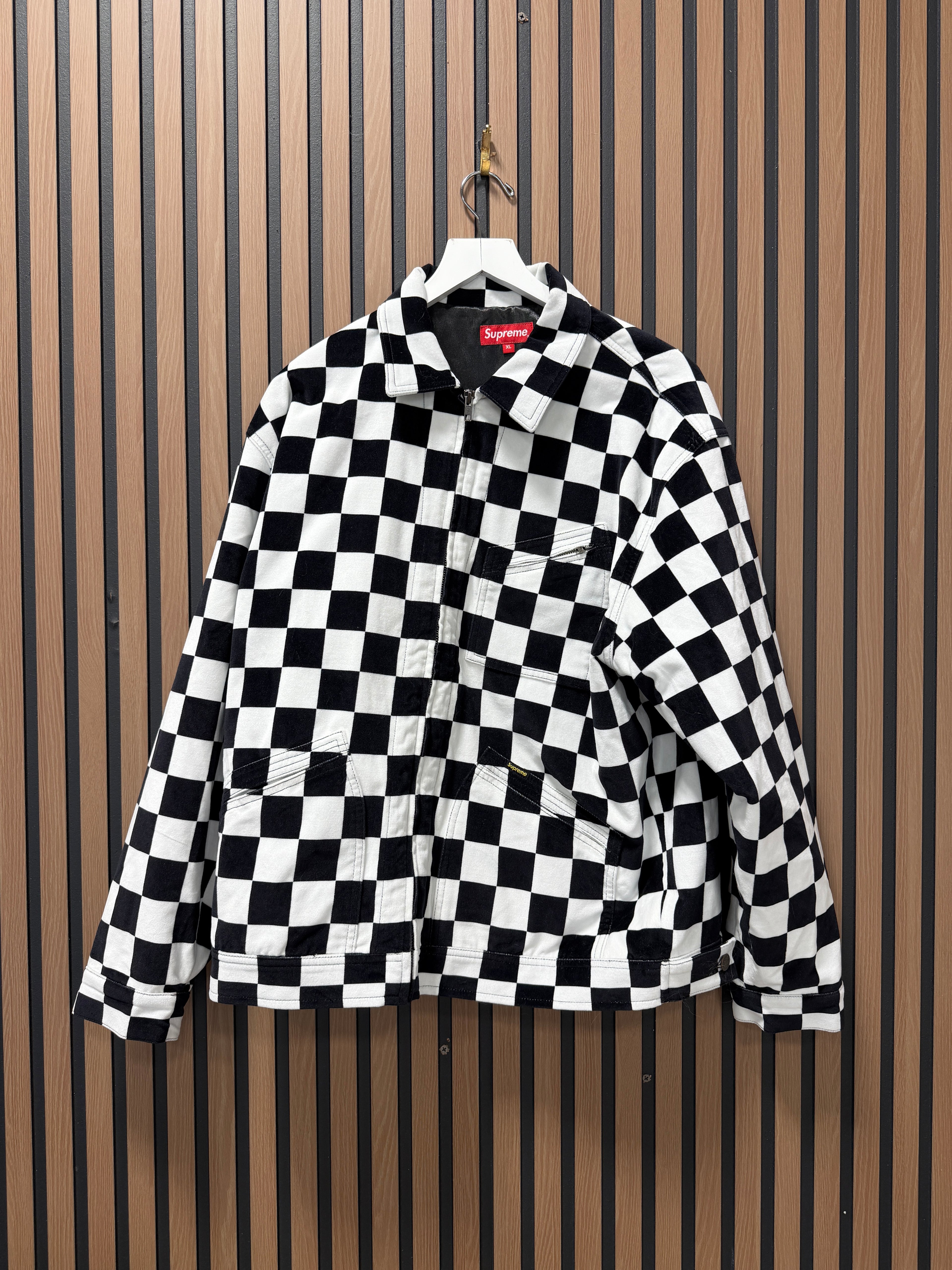 Supreme Velvet Wrok Jacket Sz XL