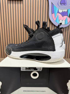 Nike Air Jordan XXXIV 34 Eclipse Black Mens Size 12 With OG box AR3240-001