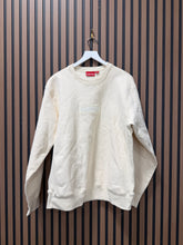 Load image into Gallery viewer, Supreme Box Logo Crewneck (FW18) Natural Sz L

