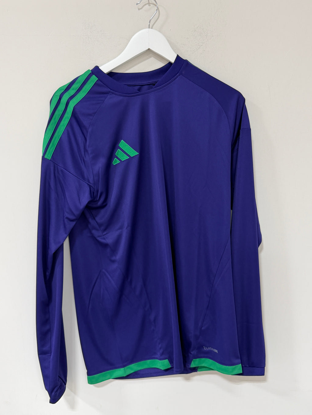 Adidas Contact 26 Sample Purple/Green Longsleeve Sz Medium