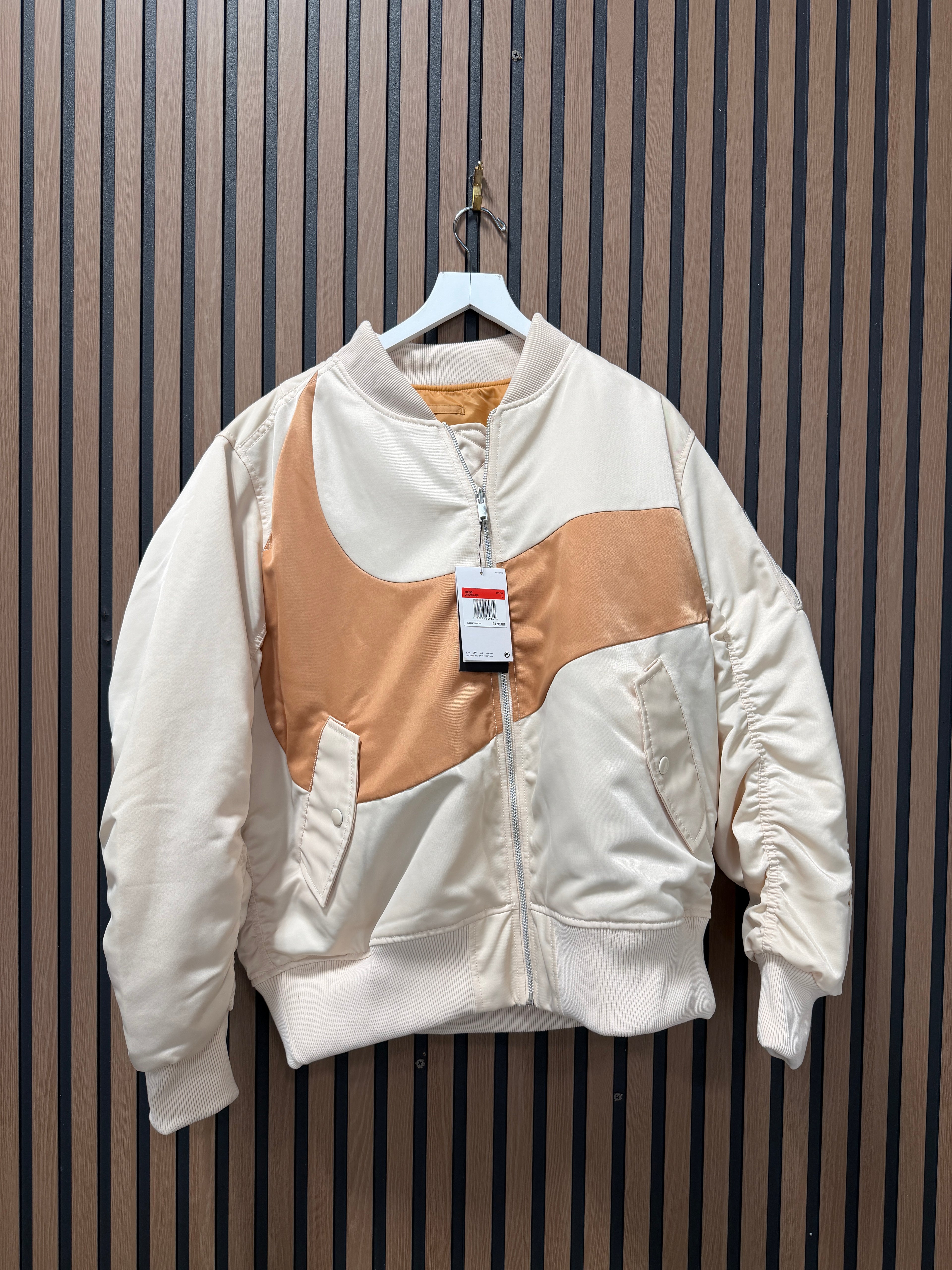 Nike Men's Sportswear Swoosh -Fill Bomber Sz L
