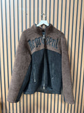 Represent Split Block Fleece Size M Black