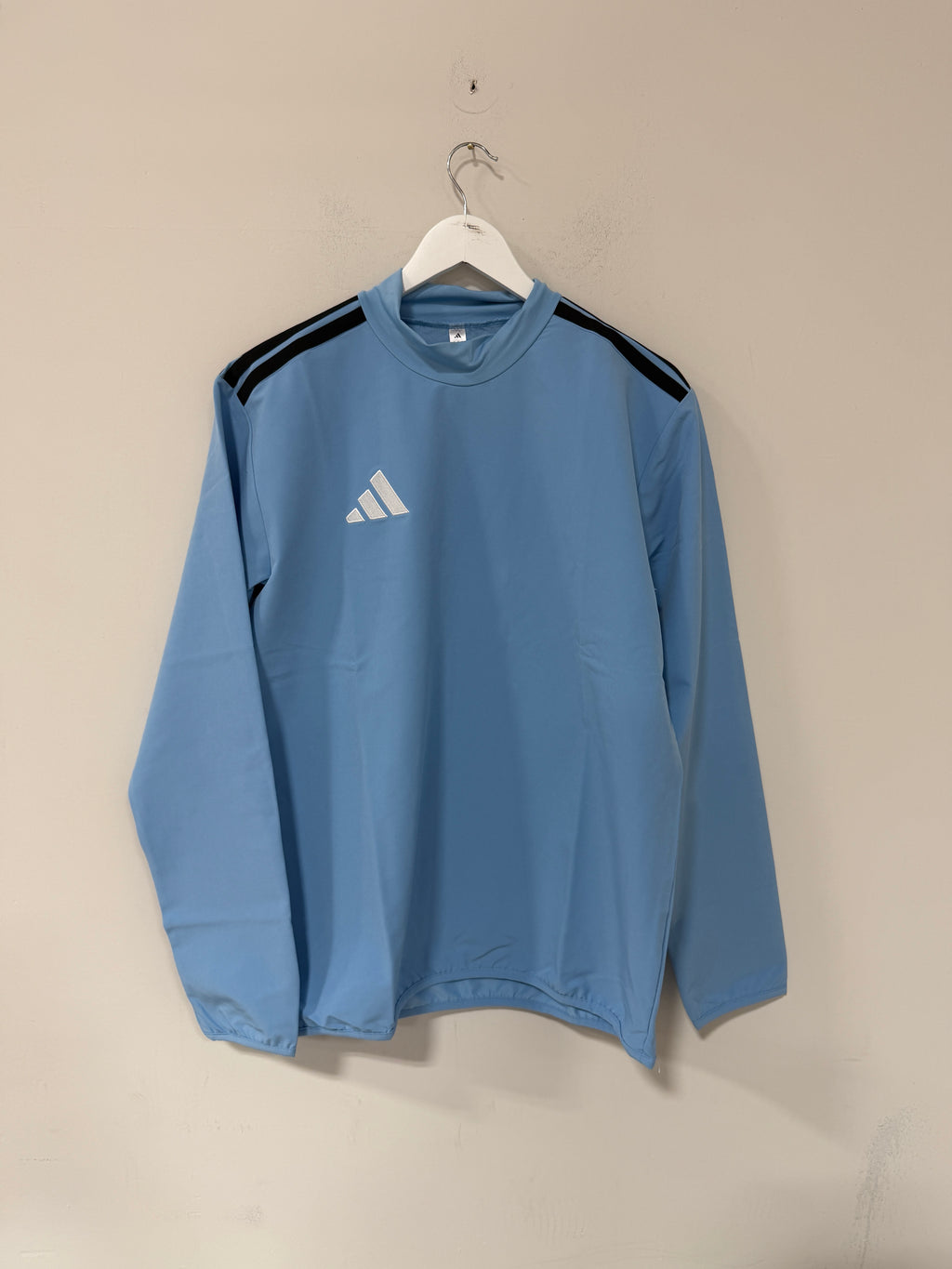Adidas Contact 26 Windbreaker Baby Blue Mens Sz Medium