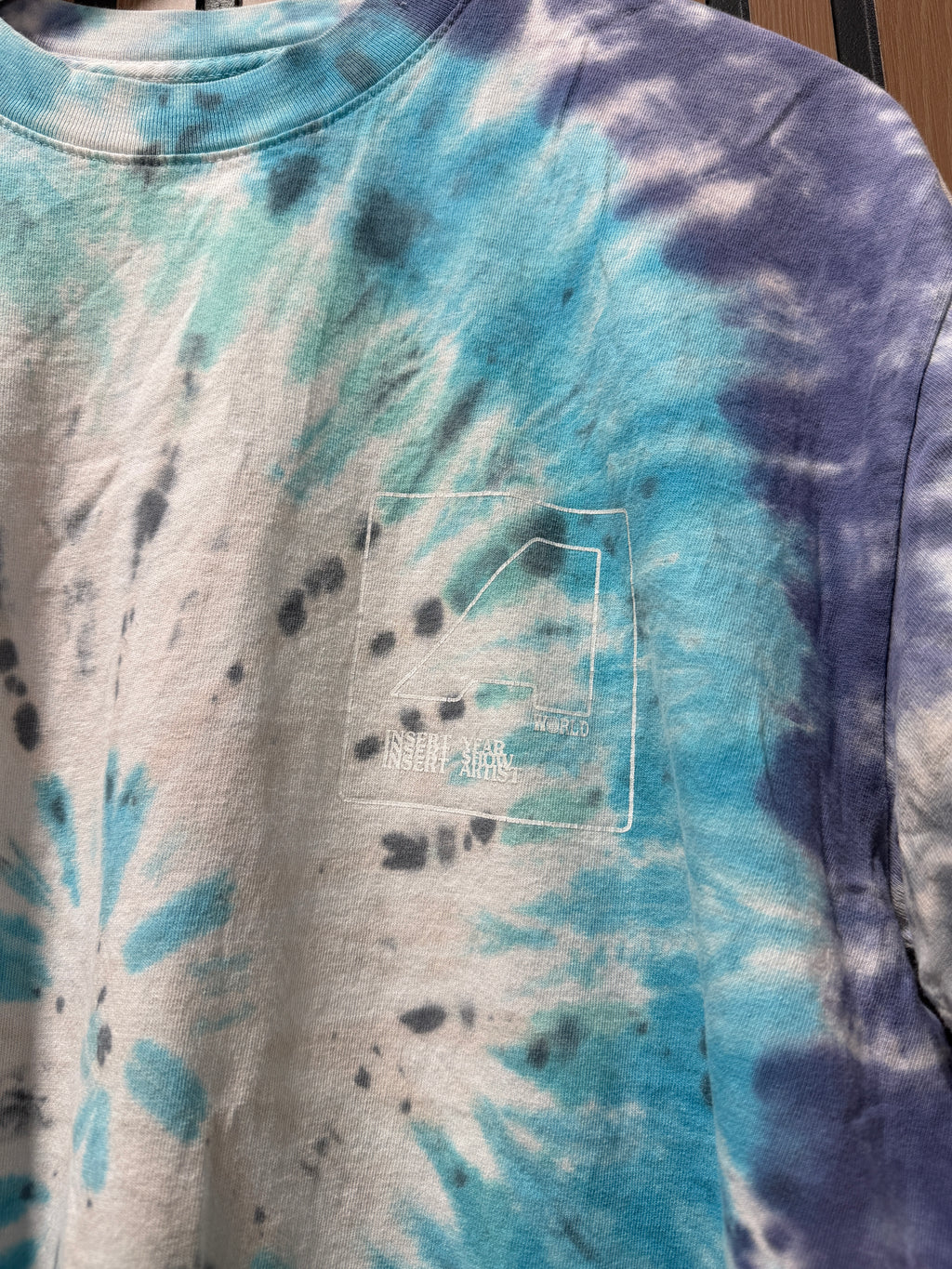 Travis Scott Astroworld Tee Tye Dye Large We’re All In This Together