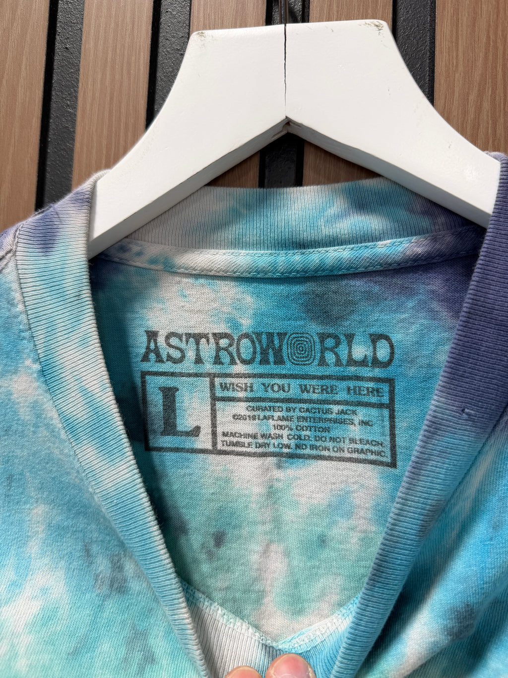 Travis Scott Astroworld Tee Tye Dye Large We’re All In This Together