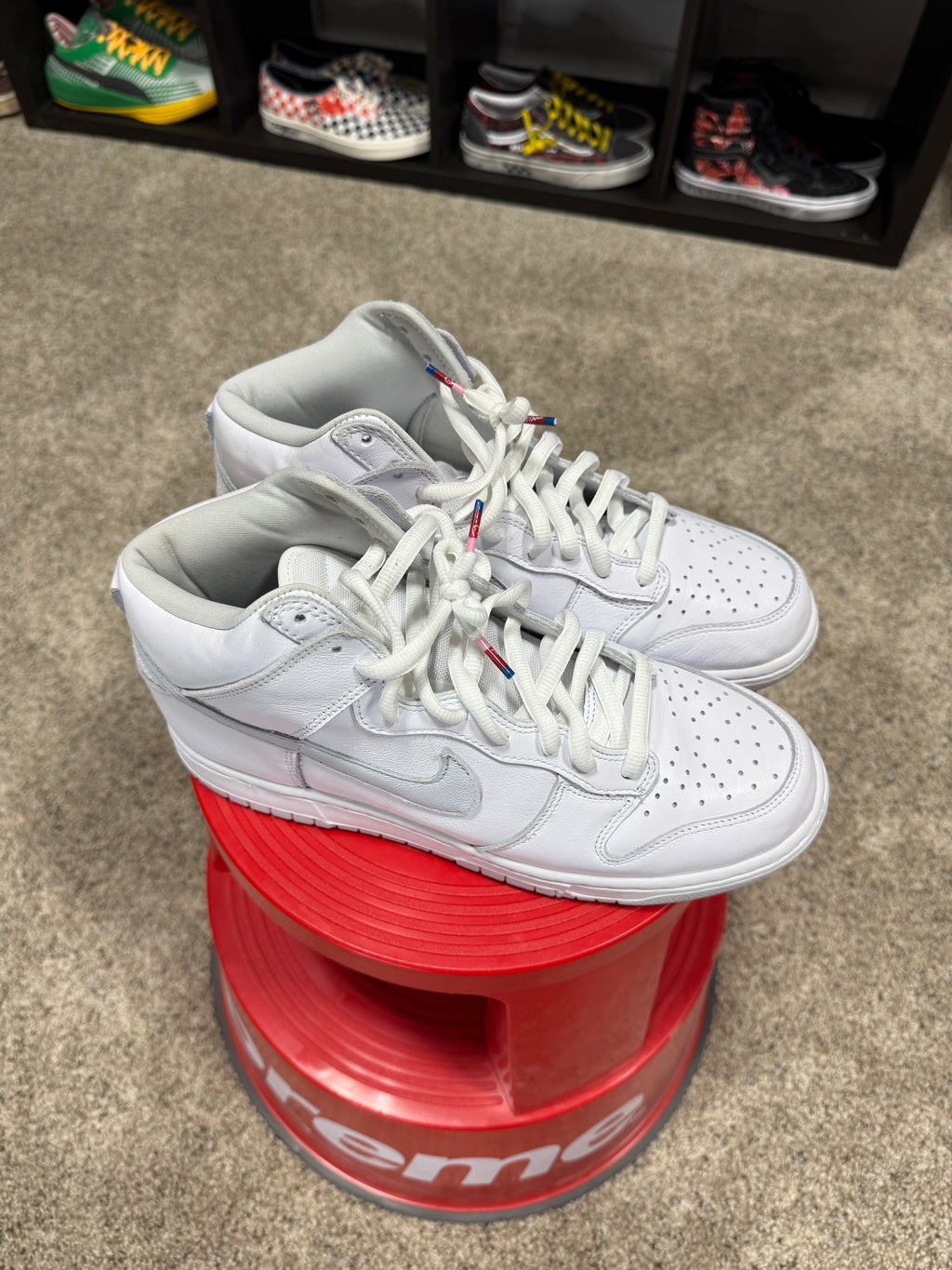 Nike Dunk High SP 'Pure Platinum Sz 10.5 NO BOX