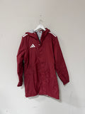 Adidas Adidas 2026 Stadium Parka Maroon Mens Sz Medium