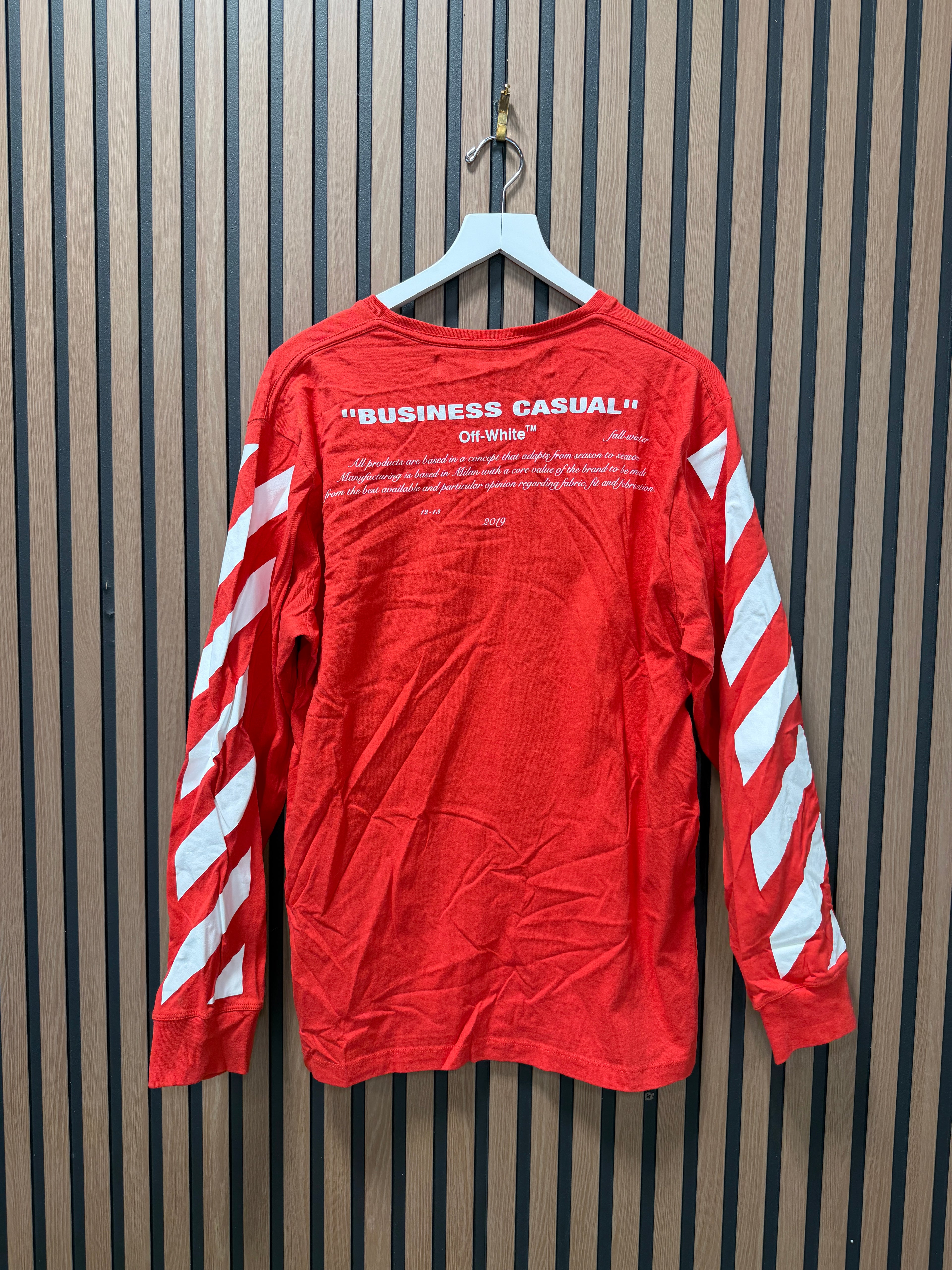 Medium Off White x Virgil Abloh x MCA Bernini Figures of Speech Tee Sz XXL (Fits Large)