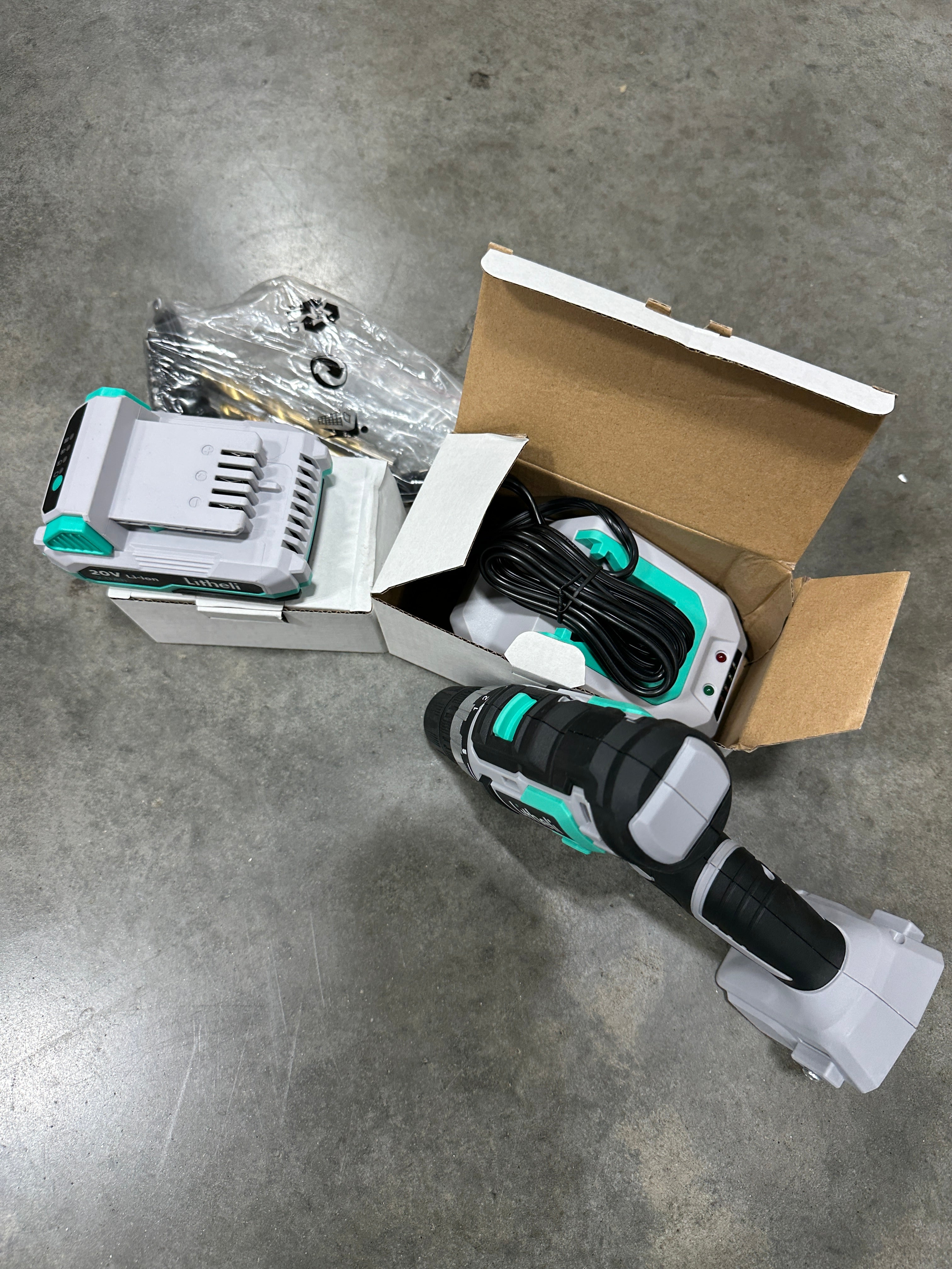Litheli  3/8" Cordless Drill Driver 20V
