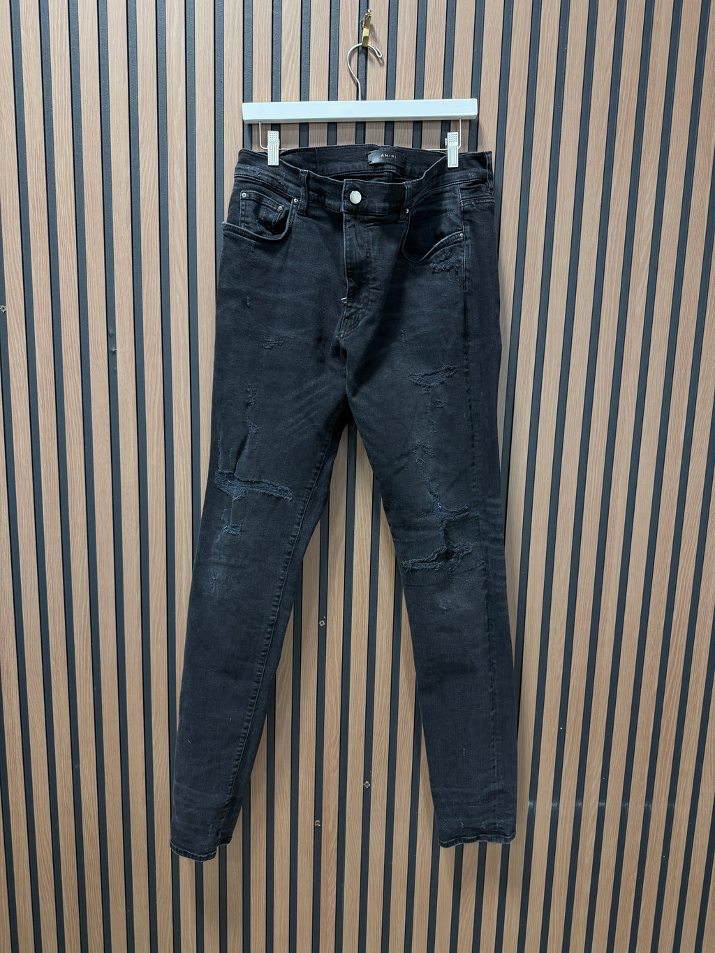Amiri Black Denim Size 36