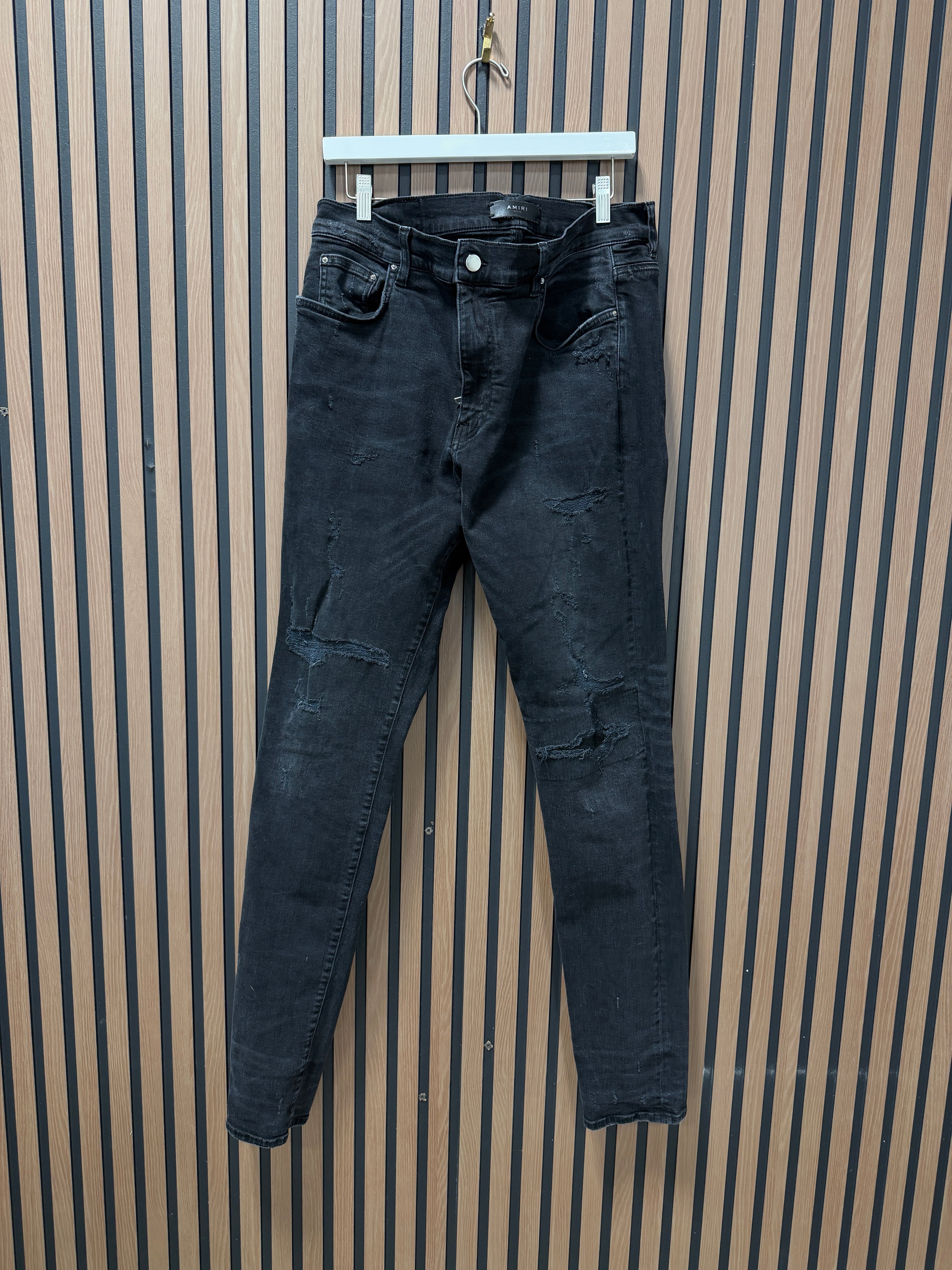 Amiri Black Denim Size 36