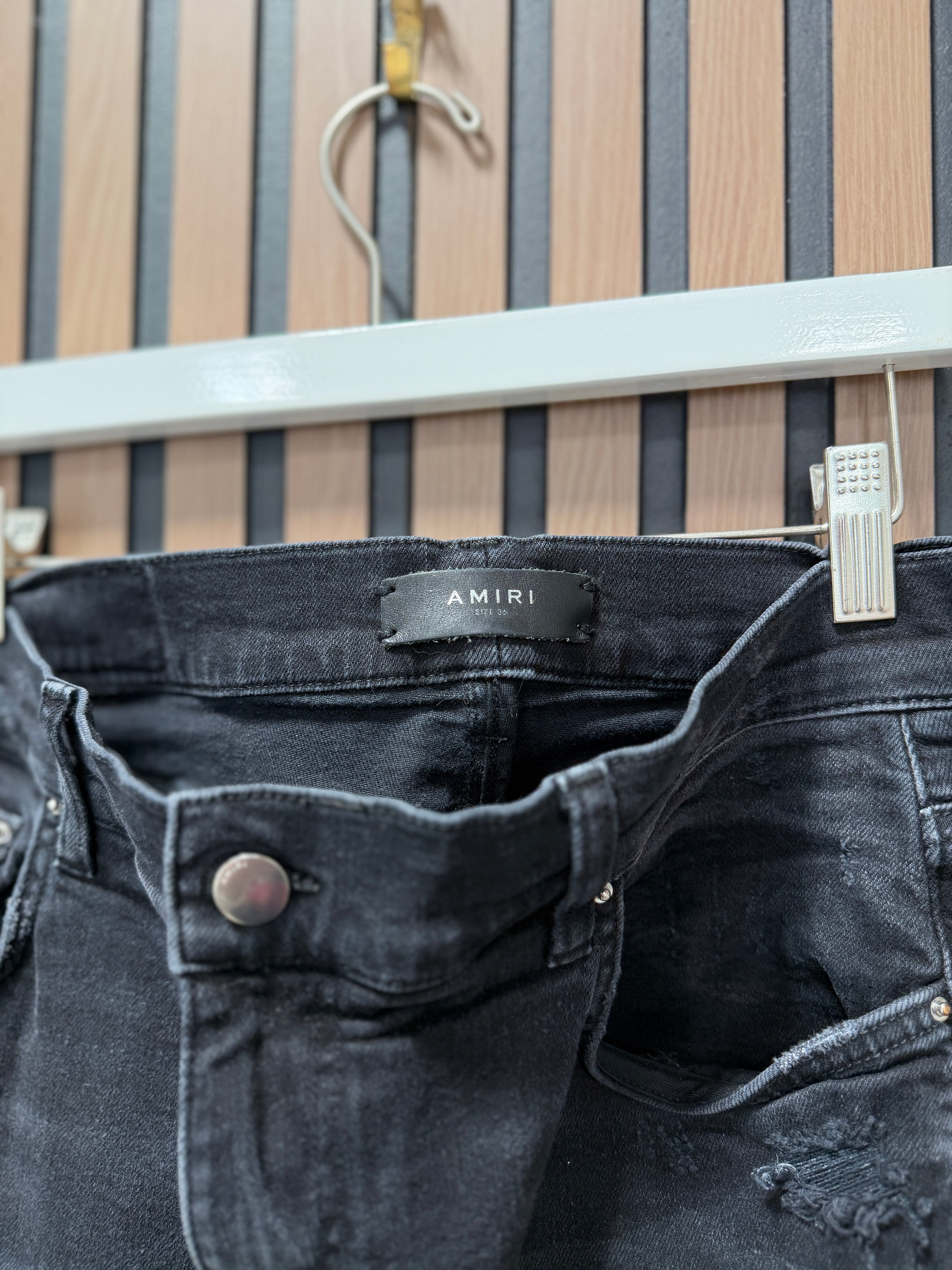 Amiri Black Denim Size 36