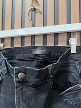 Load image into Gallery viewer, Amiri Black Denim Size 36
