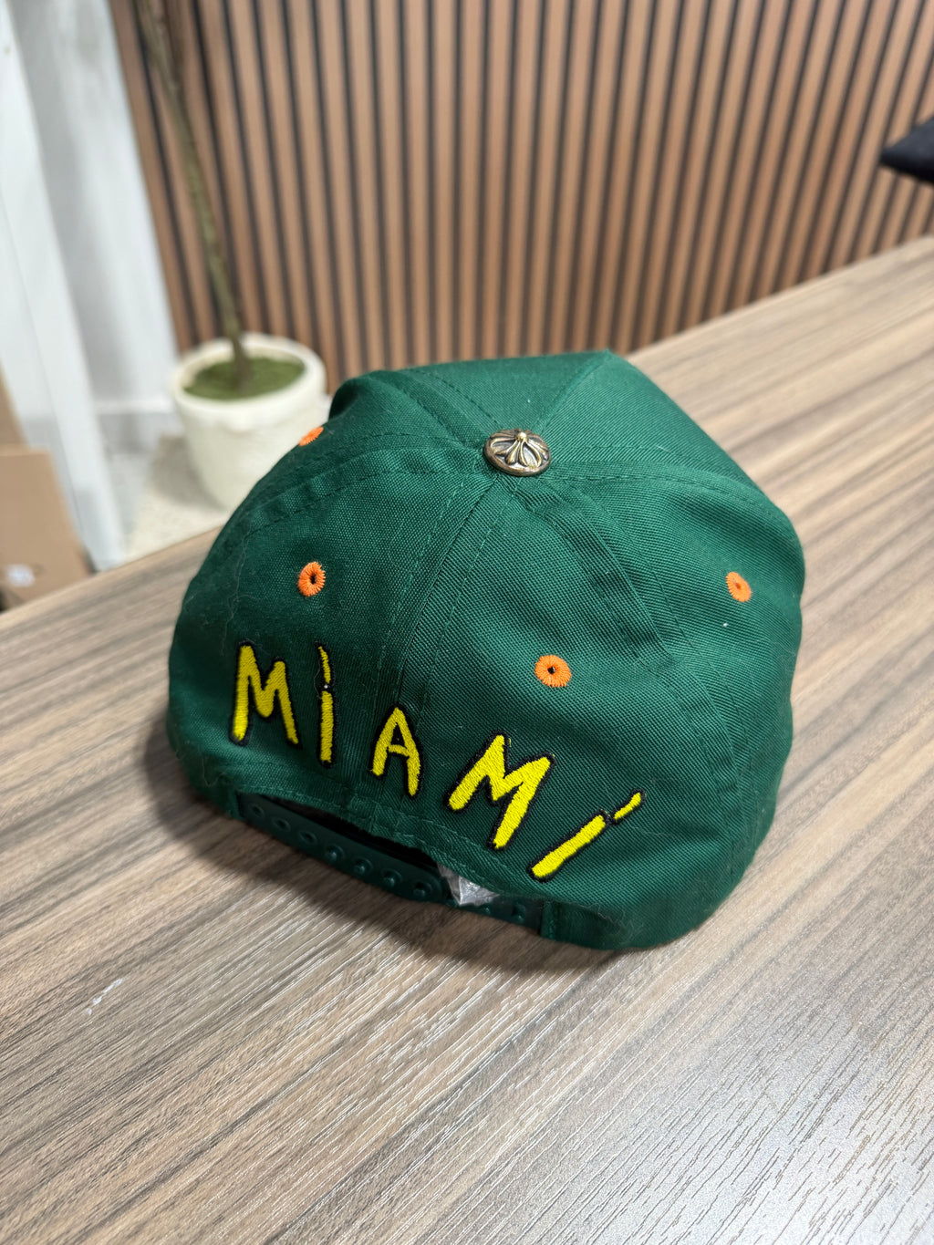 Chrome Hearts Miami Exclusive Baseball Hat 'Orange/Yellow/Green'