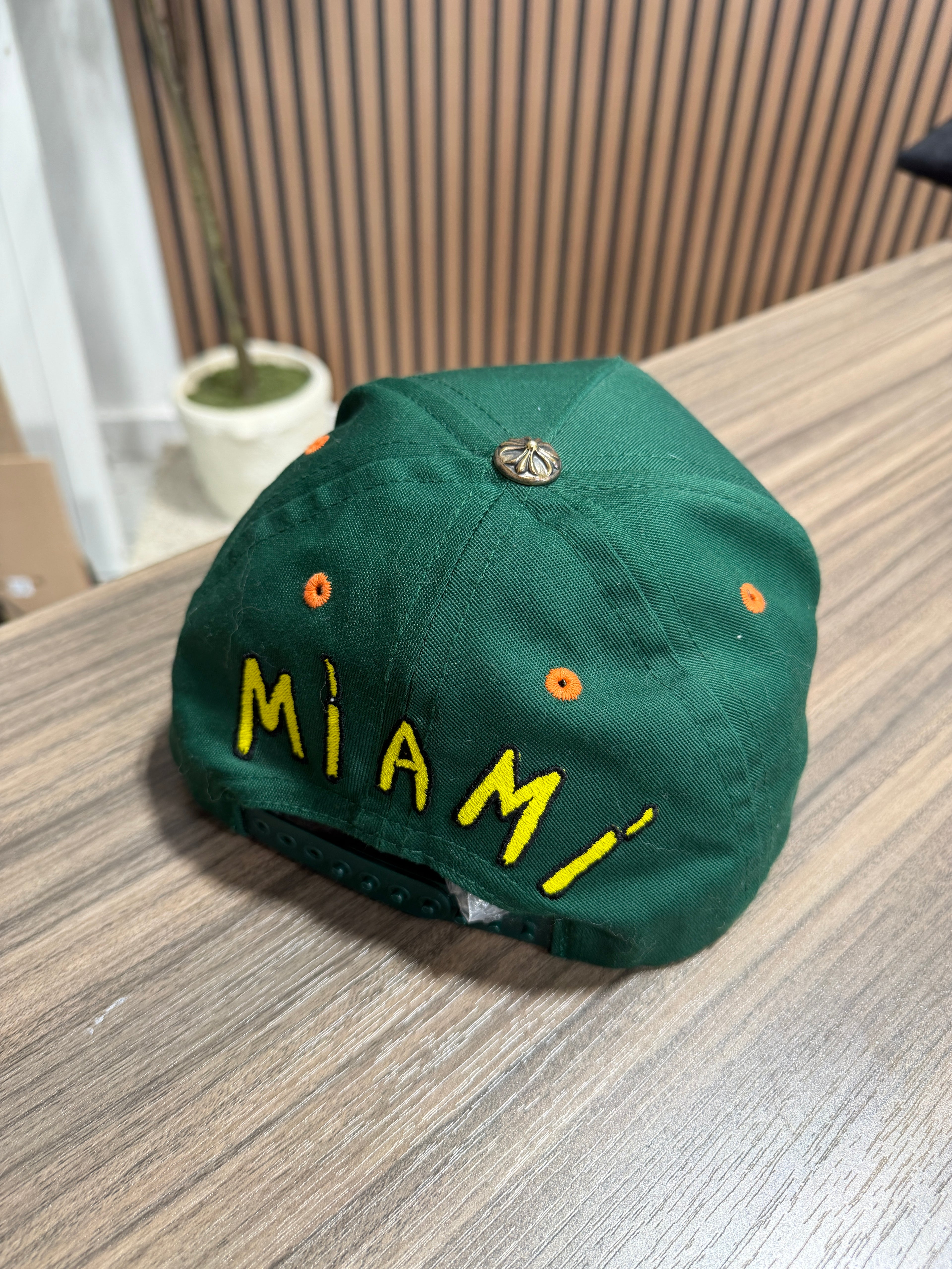 Chrome Hearts Miami Exclusive Baseball Hat 'Orange/Yellow/Green'