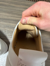 Load image into Gallery viewer, Christian Louboutin Mens Louis Junior Spikes Flat White Leather Sneakers Sz 44
