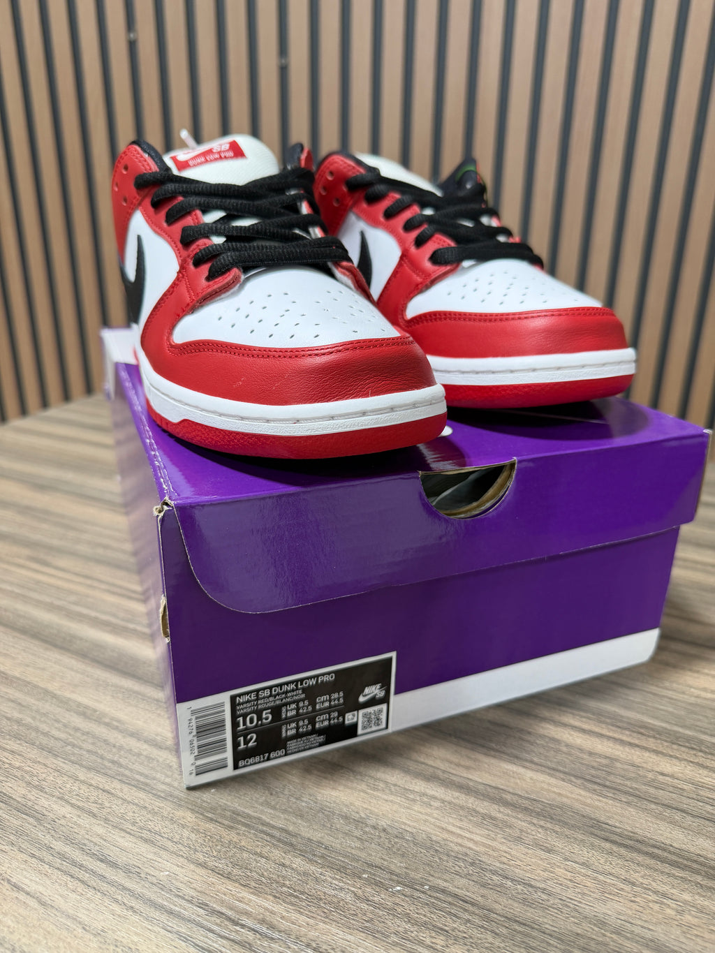 Nike SB Dunk Low Pro J-Pack Chicago Sz 10.5