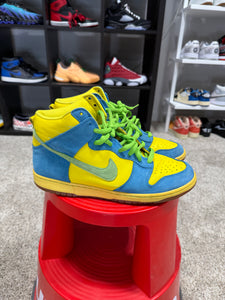 Nike SB Dunk High Marge Simpson Sz 10.5