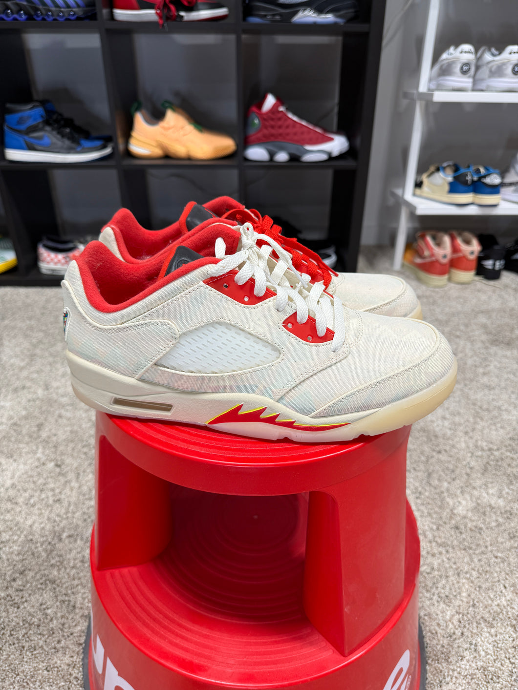 Air Jordan 5 Retro Low 'Chinese New Year' 2021 Sz 10.5 NO BOX
