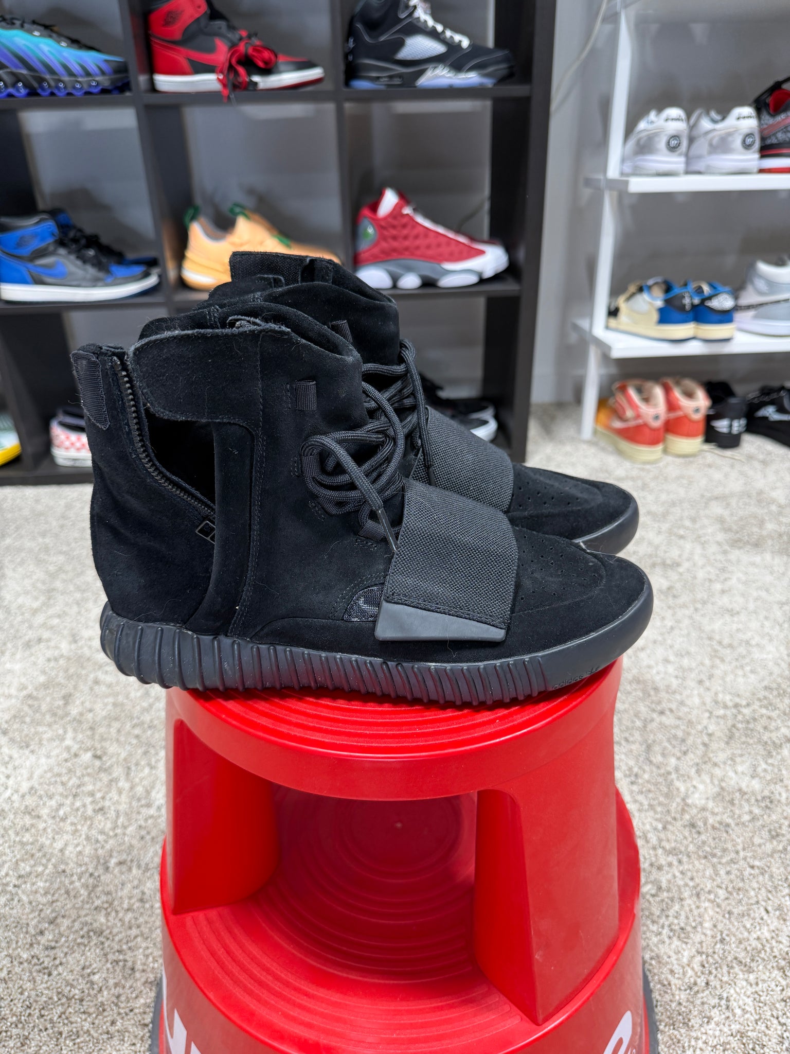 Yeezy Boost 750 'Triple Black' sz 10 NO BOX HN Shop Yeezy Boost 750 'Triple Black' sz 10 NO BOX HN Shop