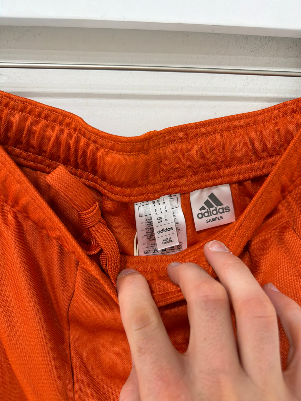 Adidas Tiro Pant Mens Size Medium Orange