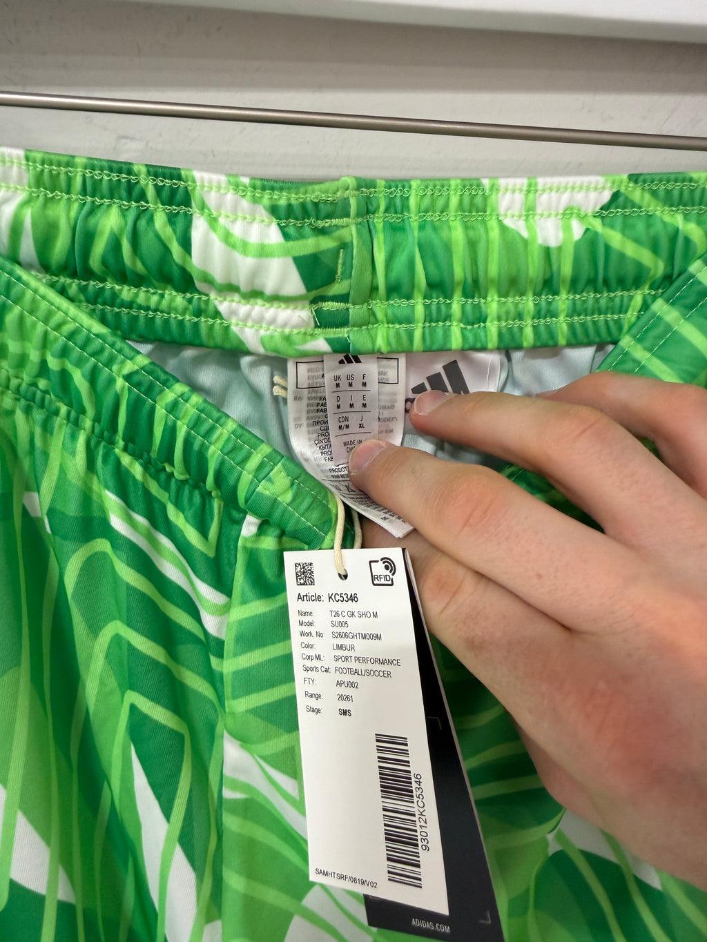 Adidas Tiro 26 Competition Goalkeeper Shorts – Lime Burgundy
