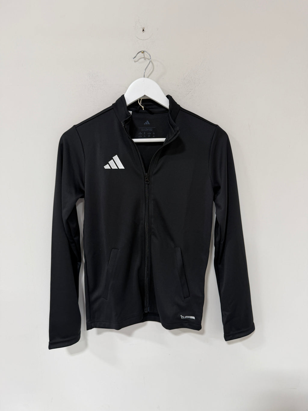 Adidas Entrada 26 Track Jacket Youth – Black/White