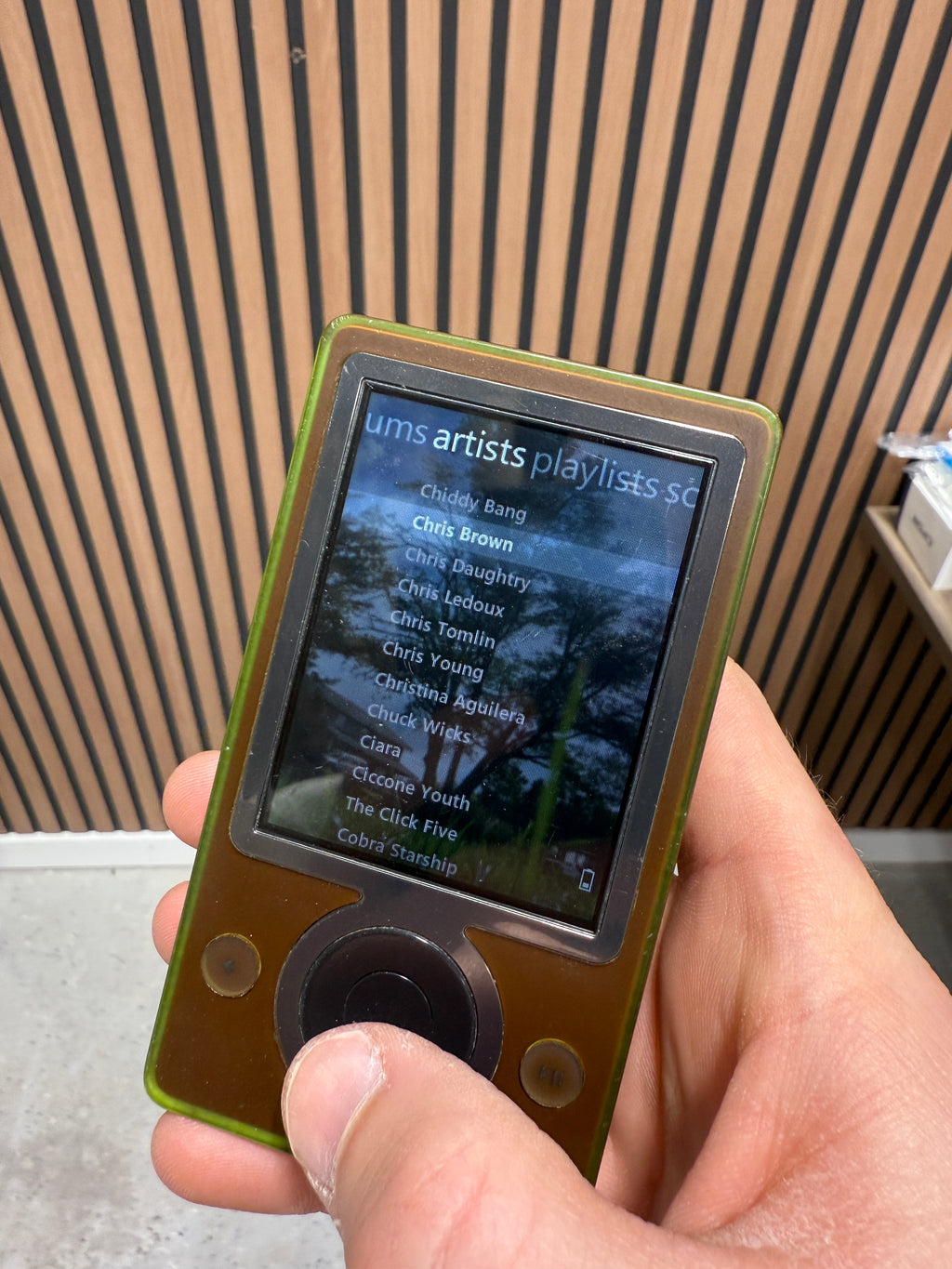 Microsoft Zune 30gb Brown Digital Media Player Model 1091 Good Condition (B3:20)