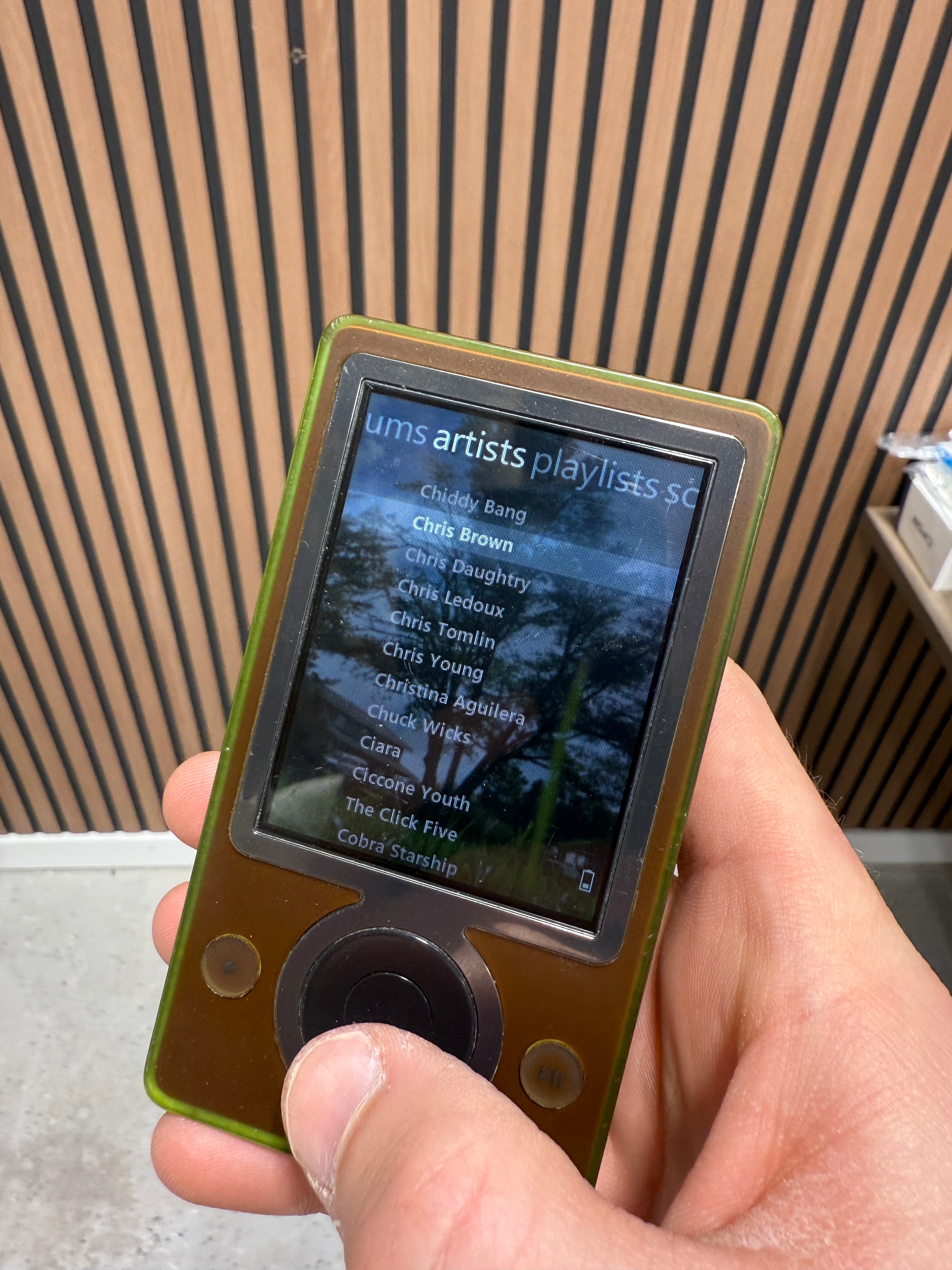 Microsoft Zune 30gb Brown Digital Media Player Model 1091 Good Condition (B3:20)