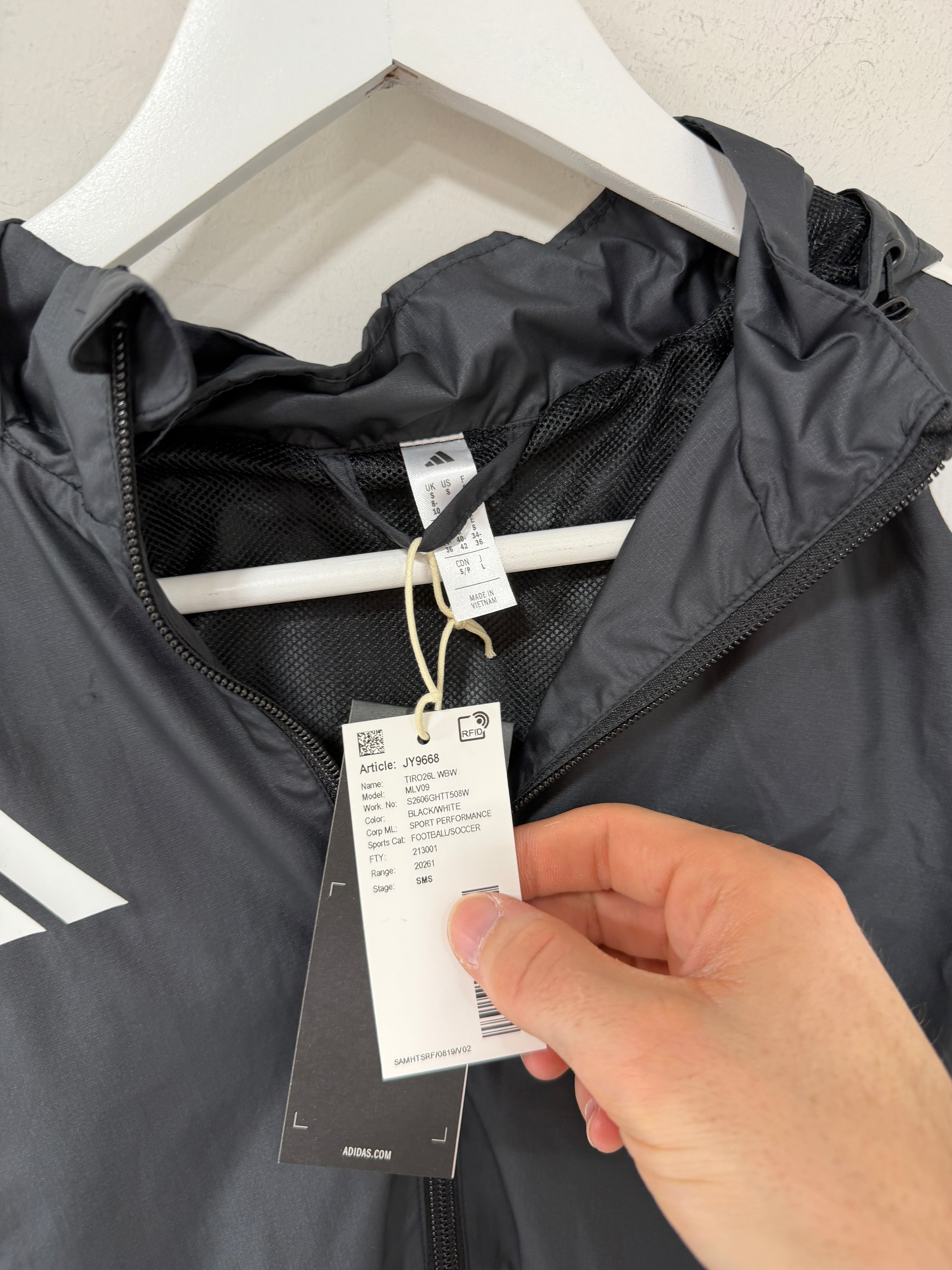 Adidas Tiro 26 League Windbreaker Women's Size S