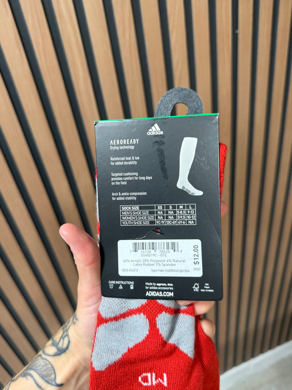 Adidas Utility OTC Socks sz M