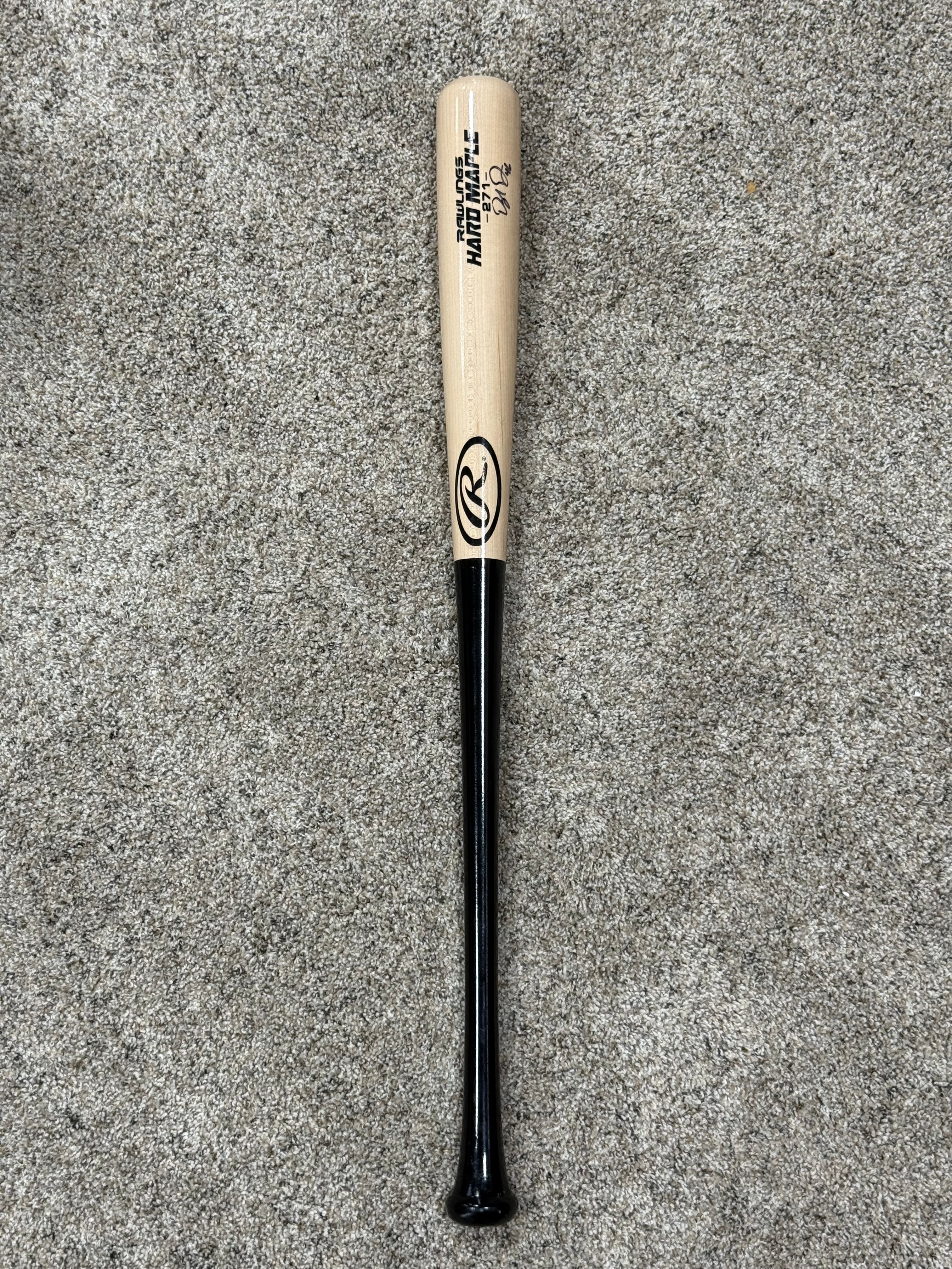 Dylan Dodd Signed Baseball Bat