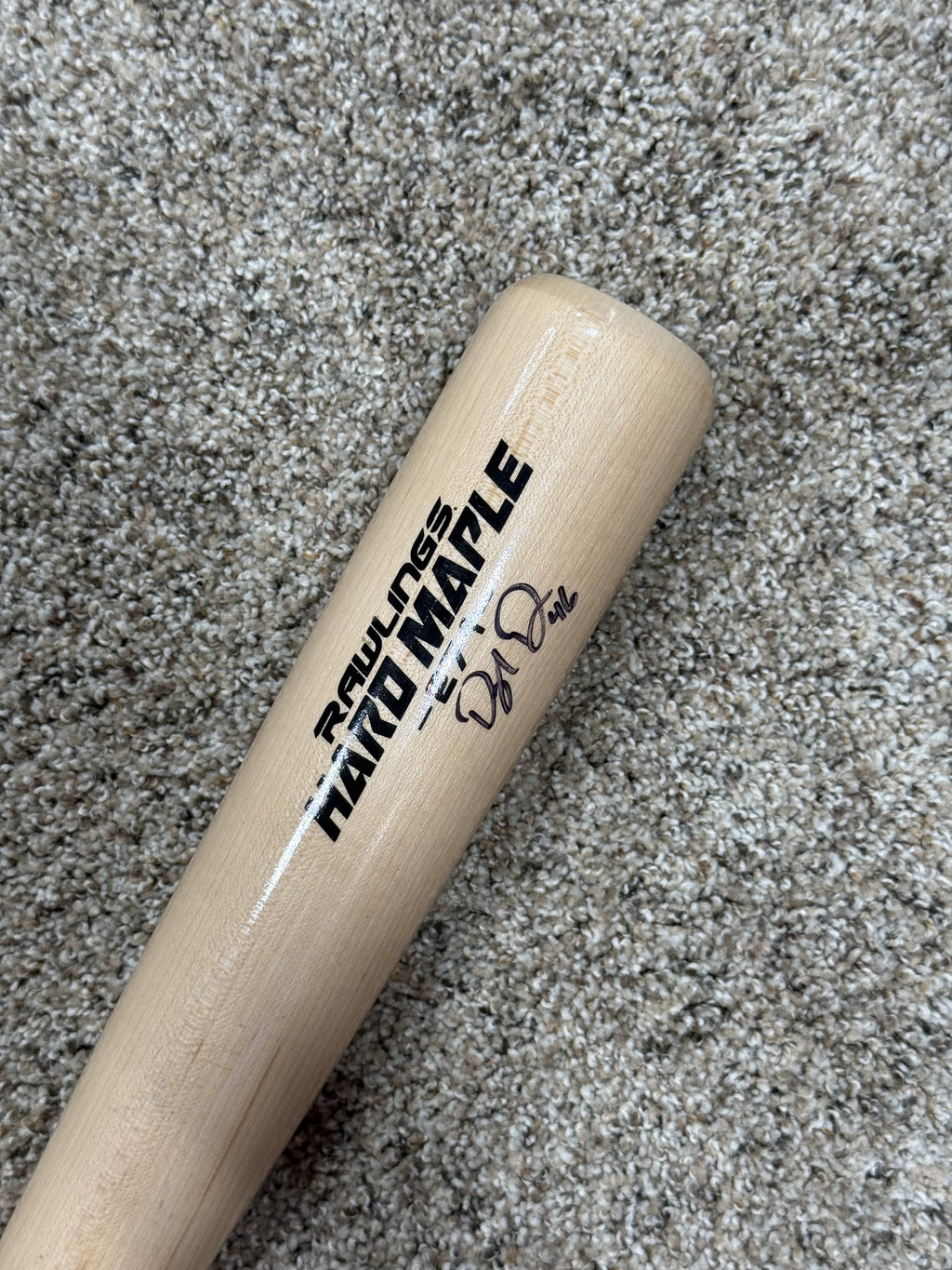 Dylan Dodd Signed Baseball Bat