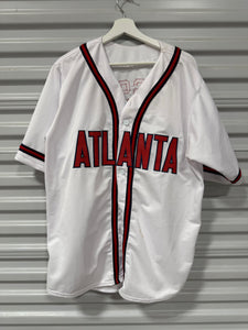 Signed Braves Grissom Jersey Sz XL