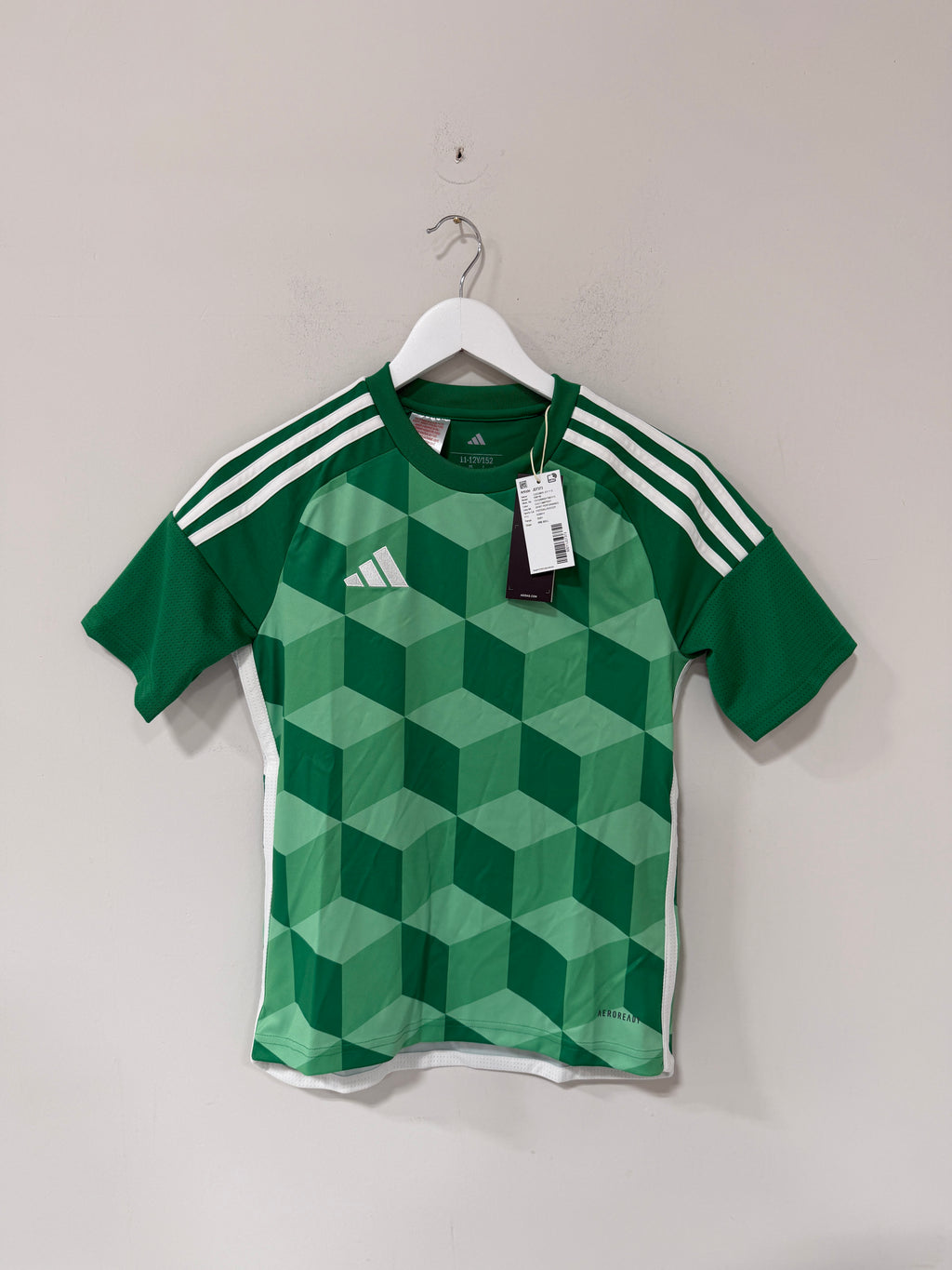 Adidas Sample Youth Jersey Sz M Green