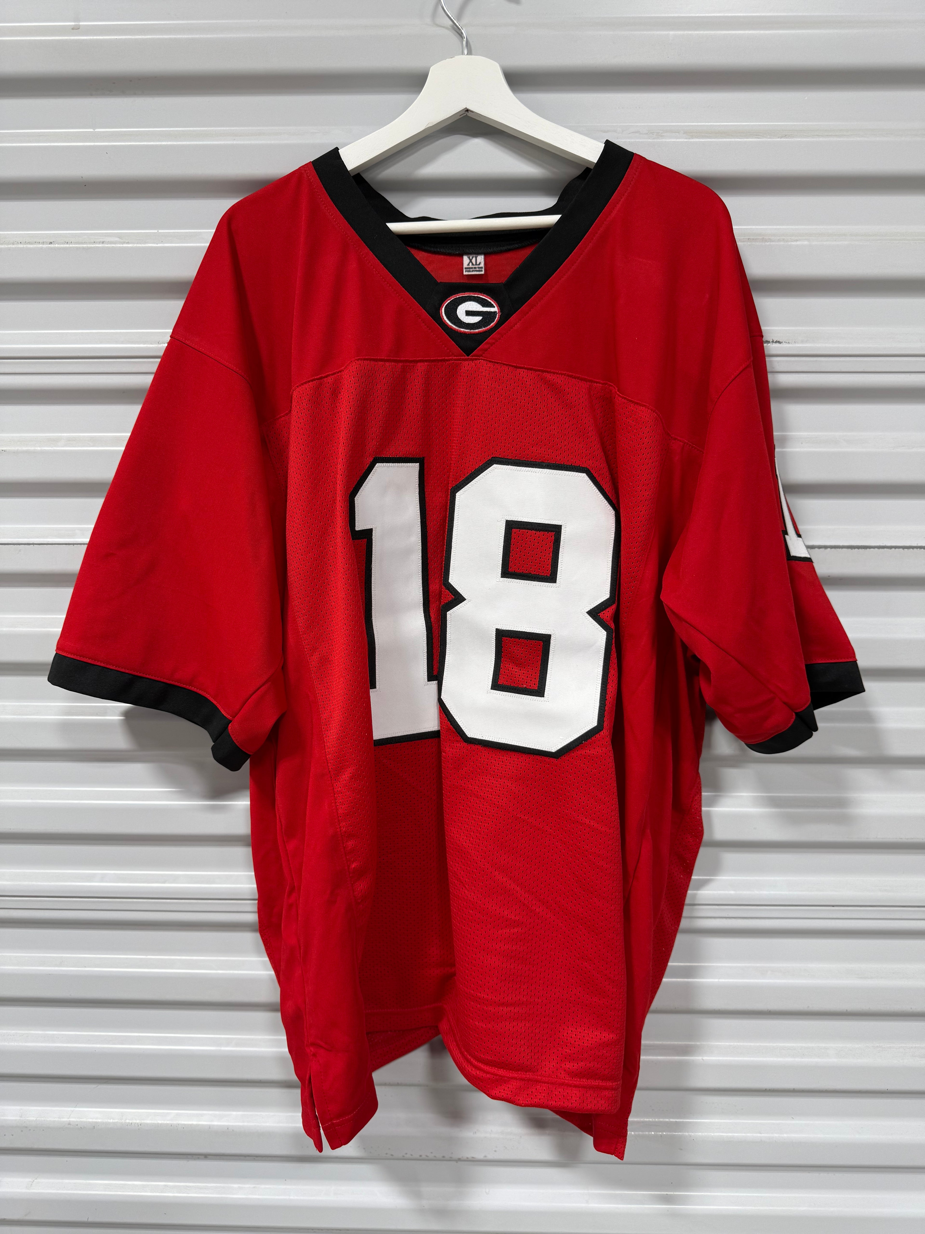 Signed UGA Rambo Jersey Sz XL