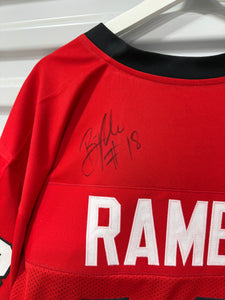 Signed UGA Rambo Jersey Sz XL