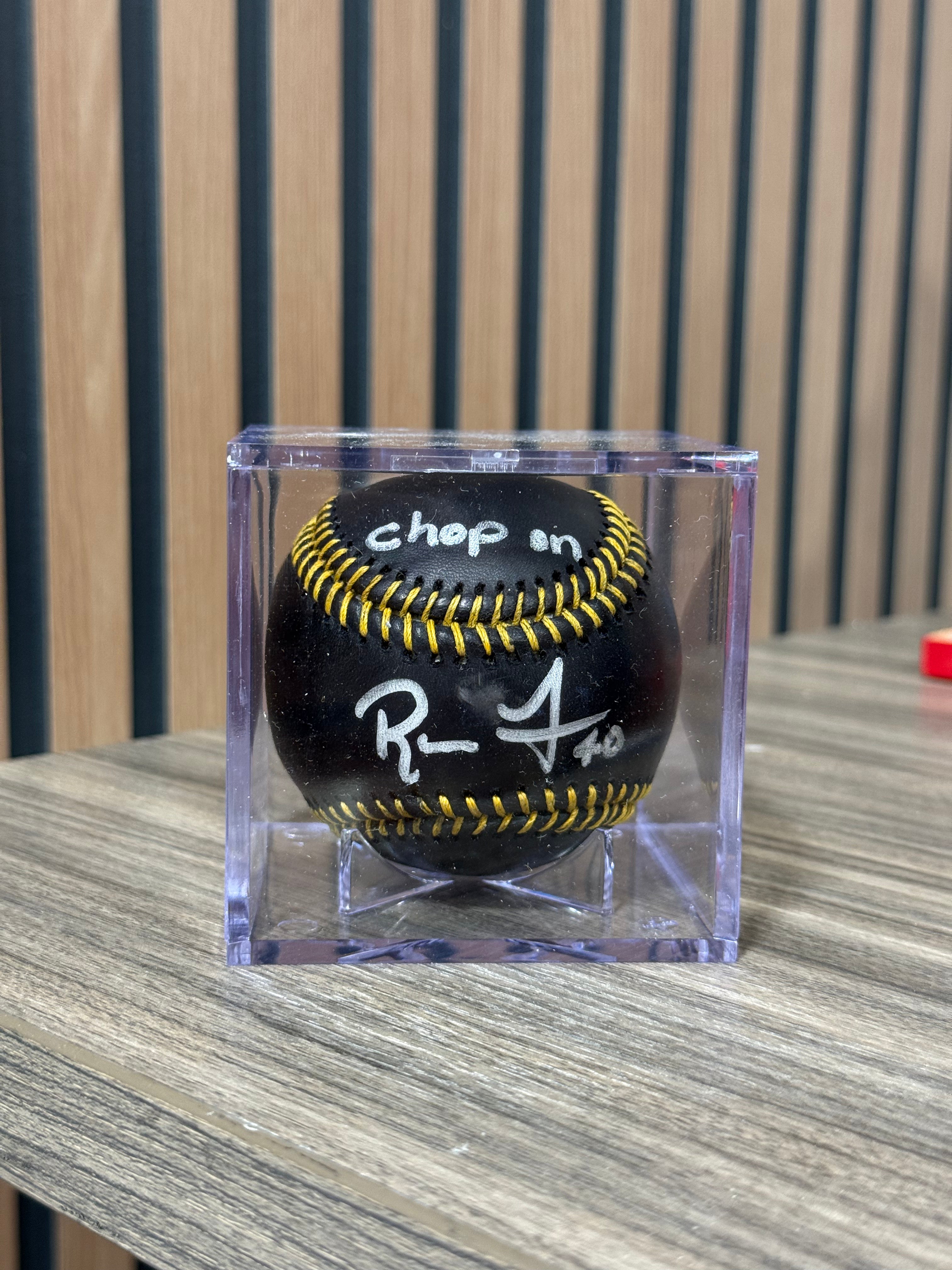 Reynaldo López Signed Baseball Braves