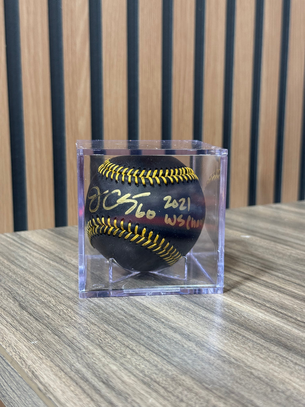 Jesse Chavez Signed Baseball 2021 World Series