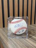 Joc Peterson Signed Baseball